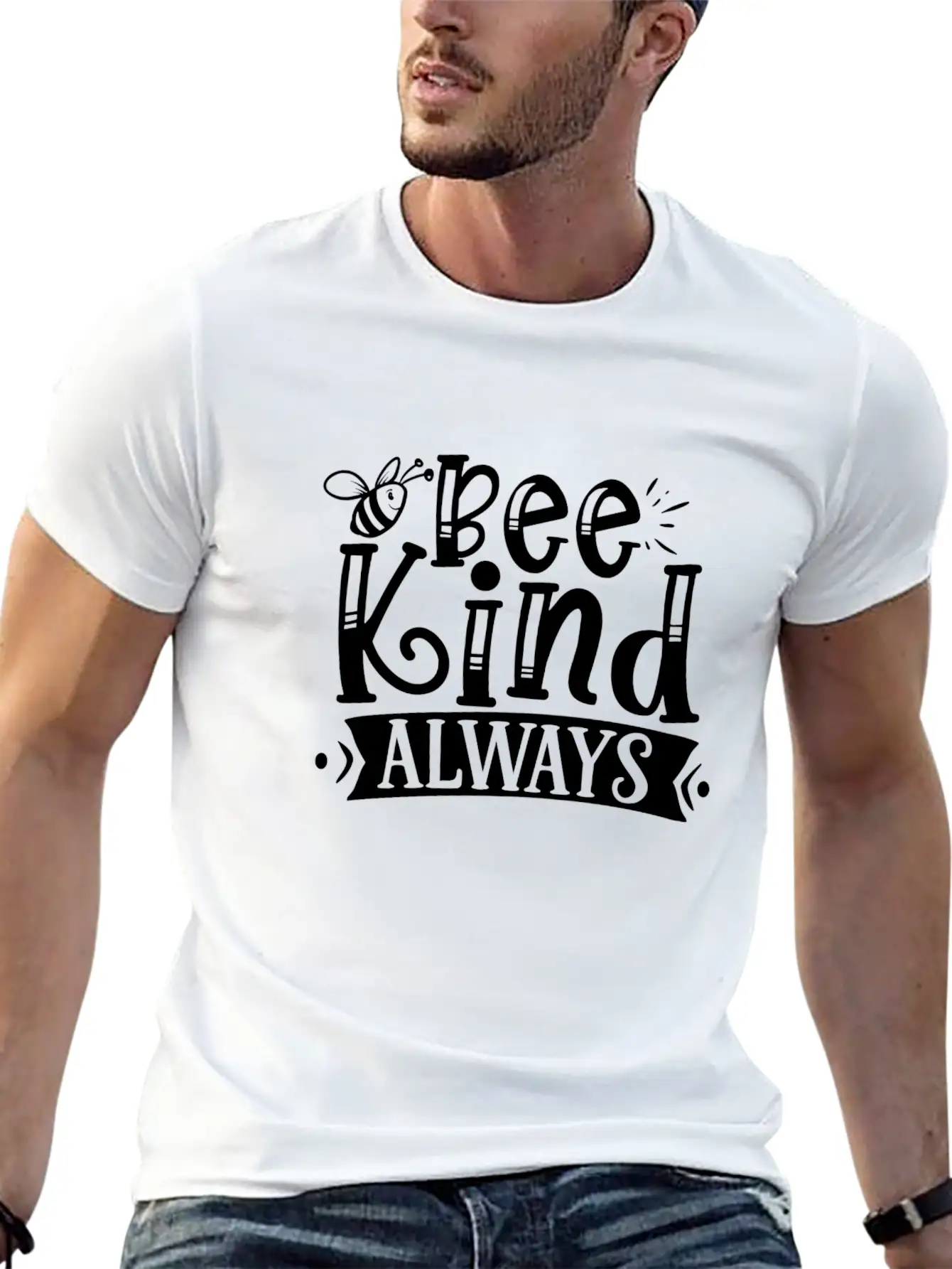 Be Kind Always Breathable Graphic T-Shirt – Perfect For Casual Days