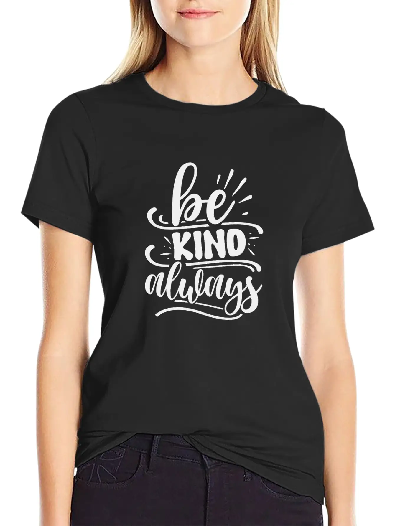 Be Kind Always Breathable Soft Cotton T-Shirt – Timeless Casual Look