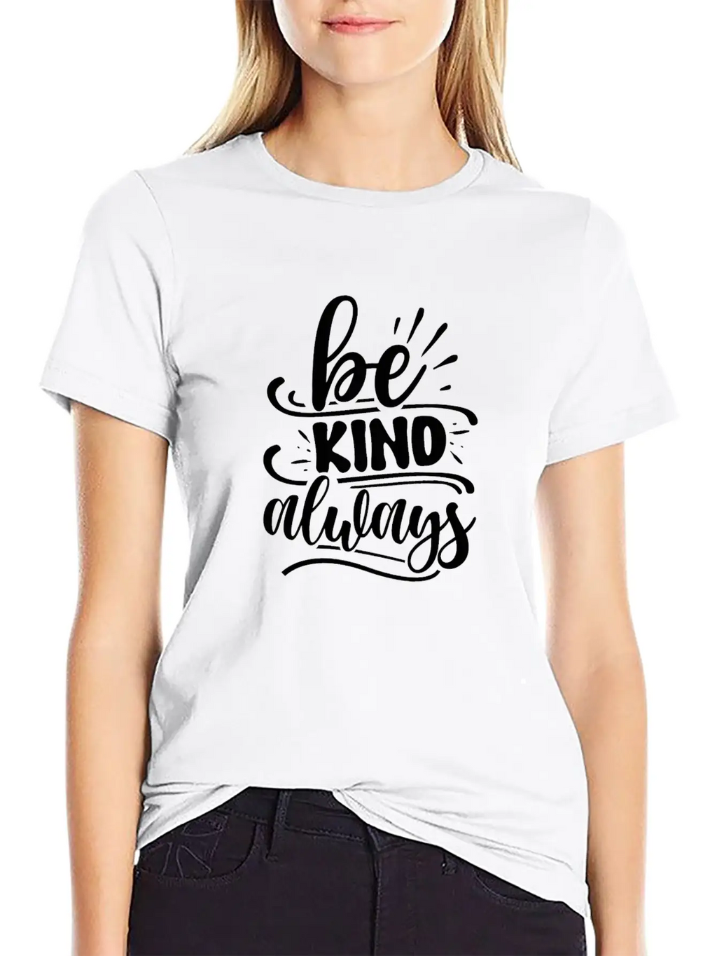 Be Kind Always Breathable Soft Cotton T-Shirt – Timeless Casual Look