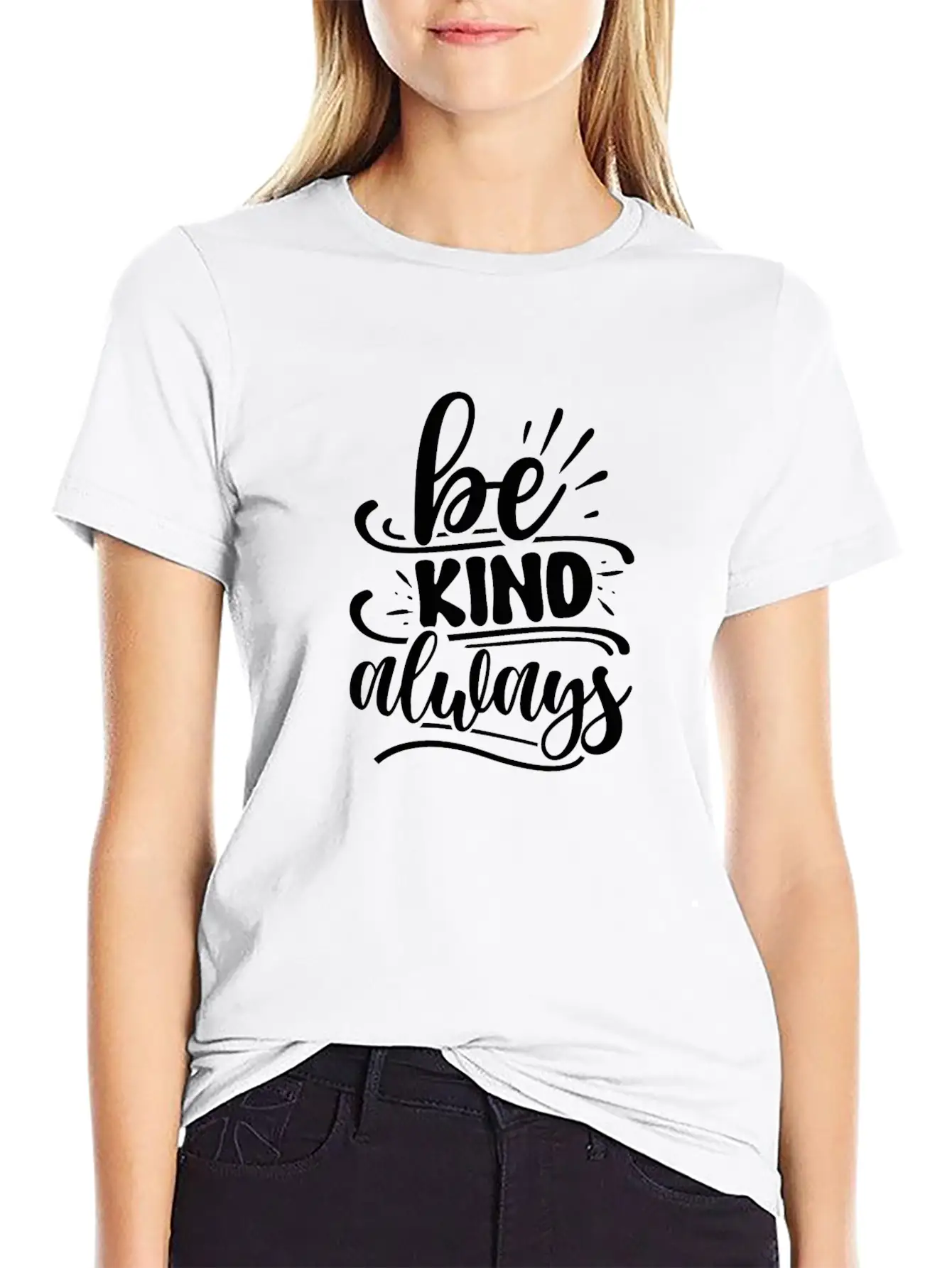 Be Kind Always Breathable Soft Cotton T-Shirt – Timeless Casual Look