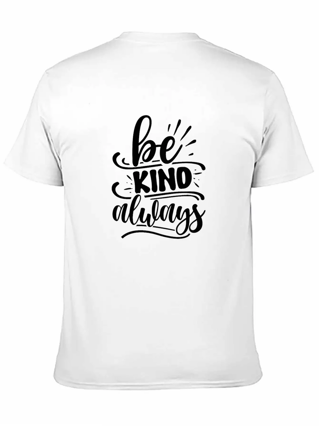 Be Kind Always Breathable Soft Cotton T-Shirt – Timeless Casual Look
