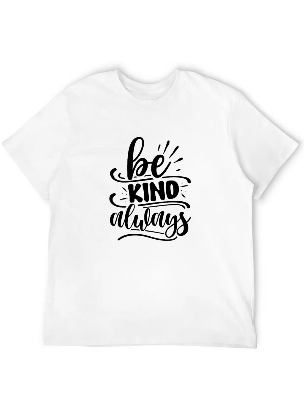Be Kind Always Breathable Soft Cotton T-Shirt – Timeless Casual Look