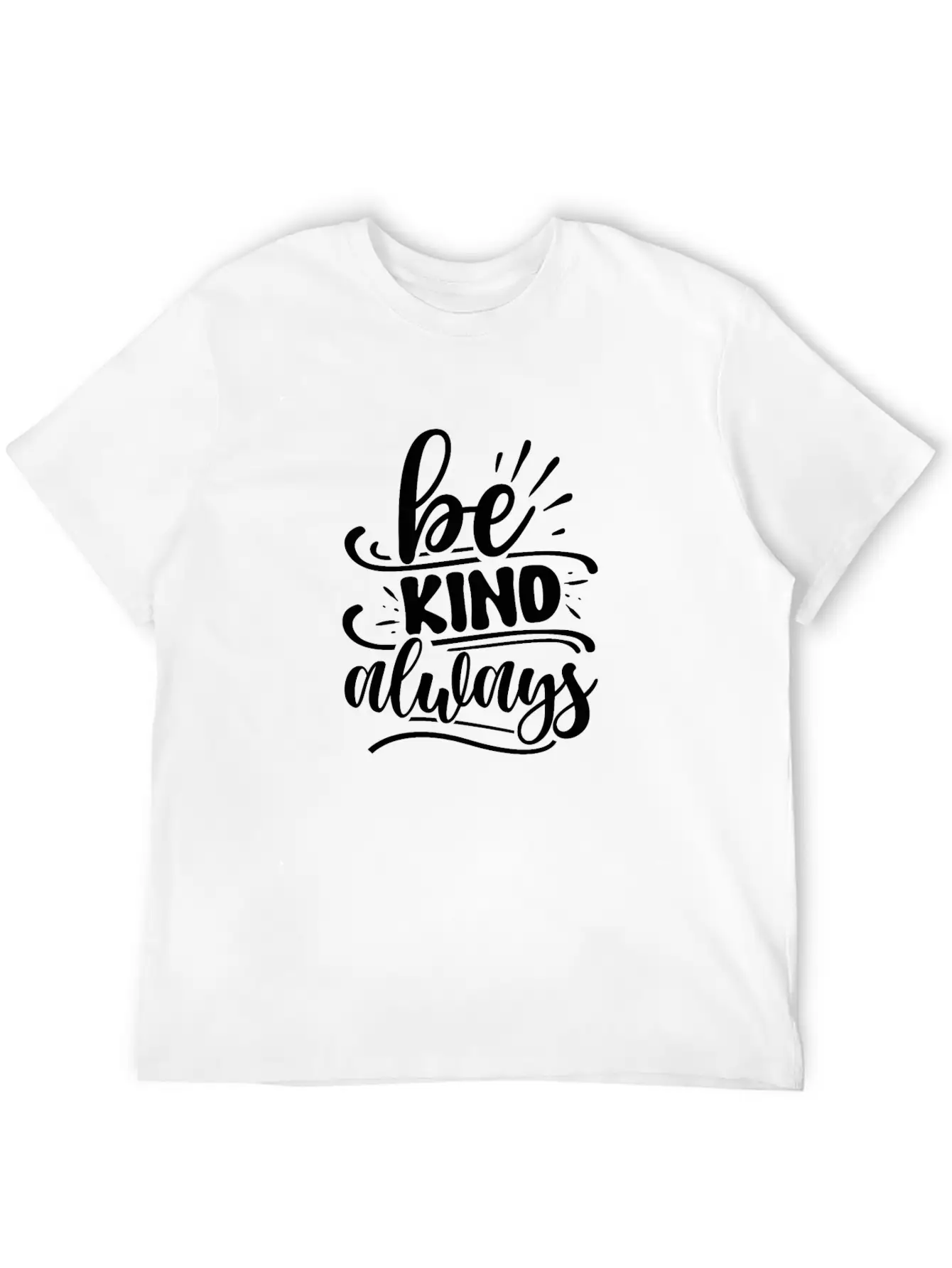 Be Kind Always Breathable Soft Cotton T-Shirt – Timeless Casual Look