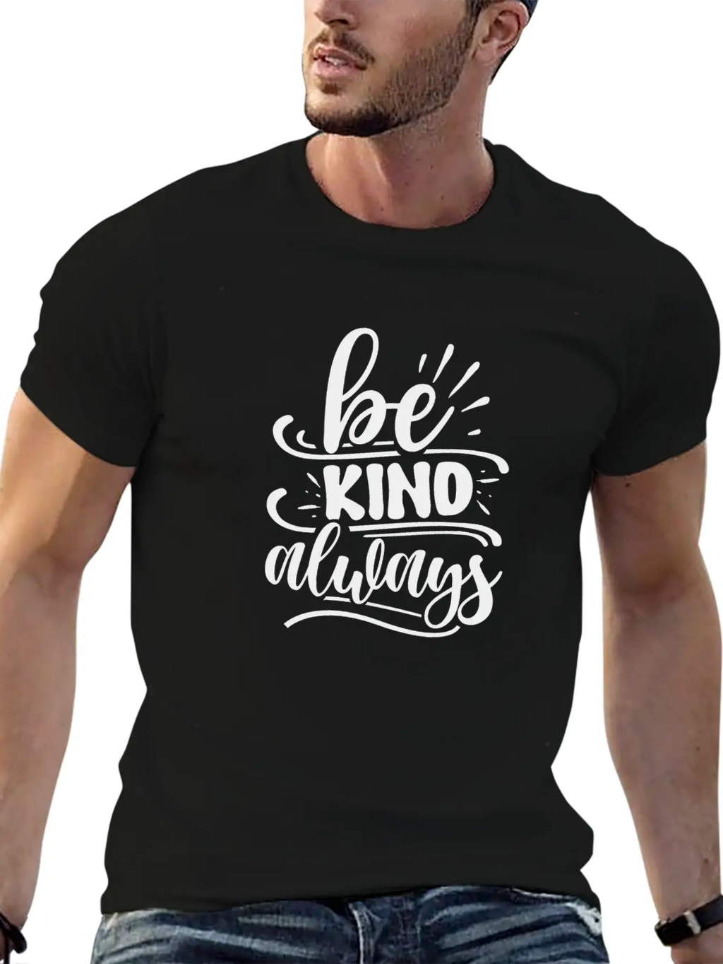 Be Kind Always Breathable Soft Cotton T-Shirt – Timeless Casual Look