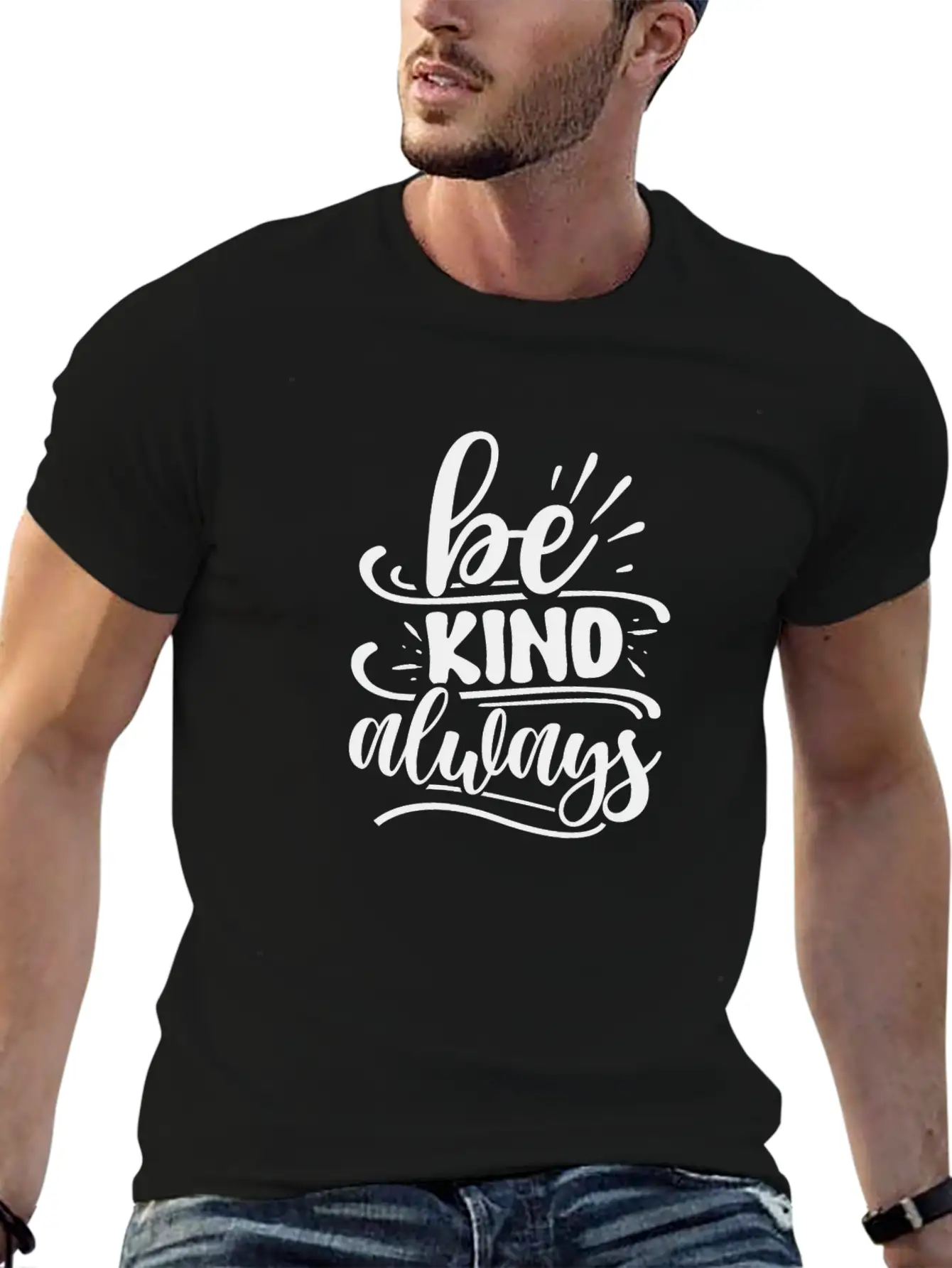 Be Kind Always Breathable Soft Cotton T-Shirt – Timeless Casual Look