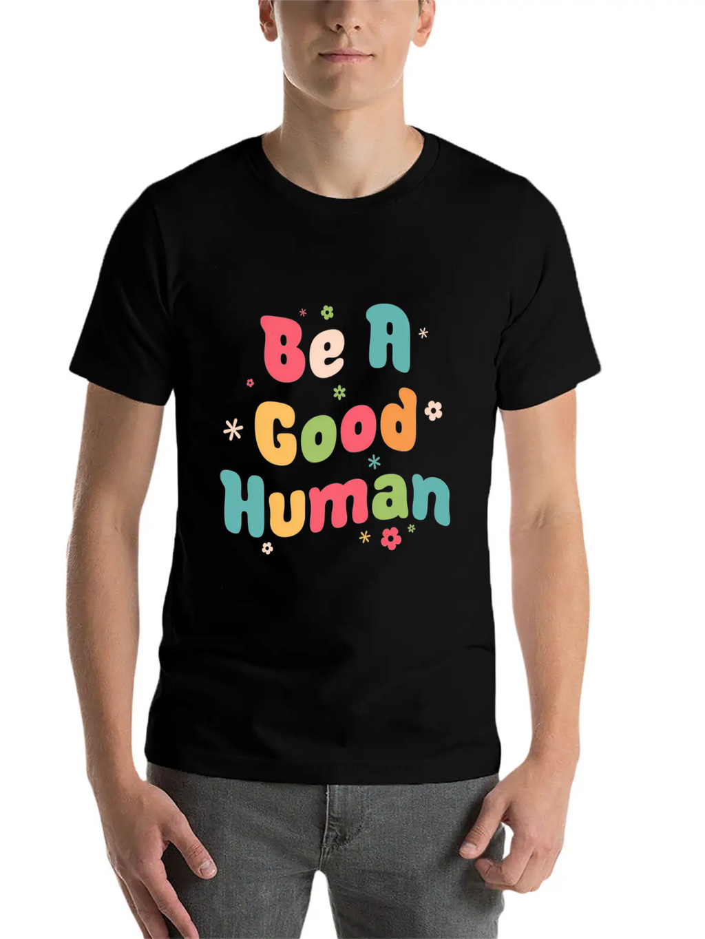 Be Kind Be A Hu Vintage Unisex Casual T-Shirt – Clean Design For Daily Comfort