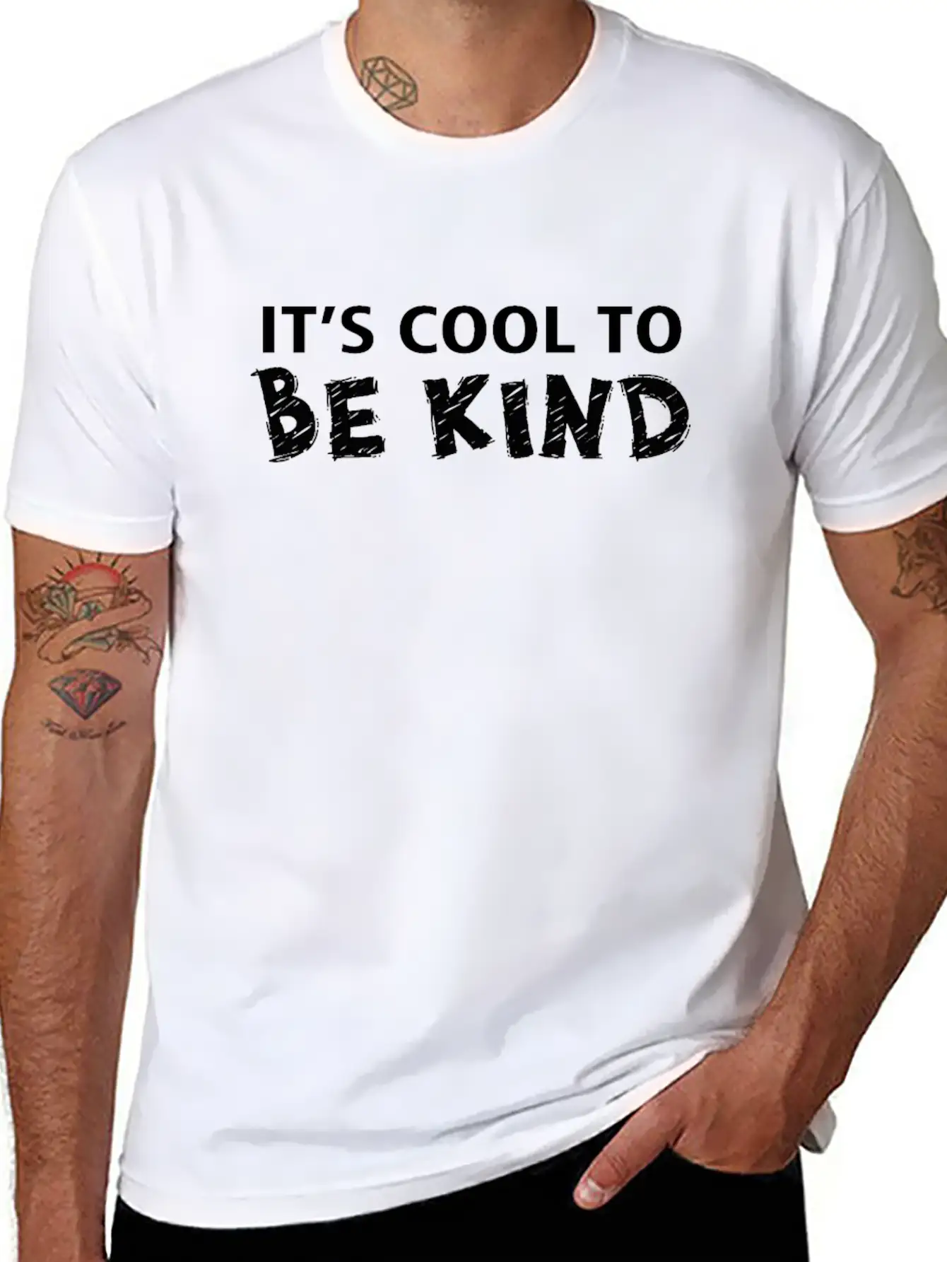 BE KIND Breathable Graphic T-Shirt – Perfect For Casual Days