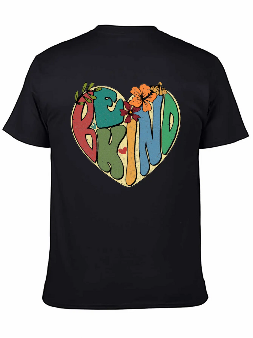 Be Kind Hippie Inspirational Kindness Autism Breathable Graphic T-Shirt – Perfect For Casual Days
