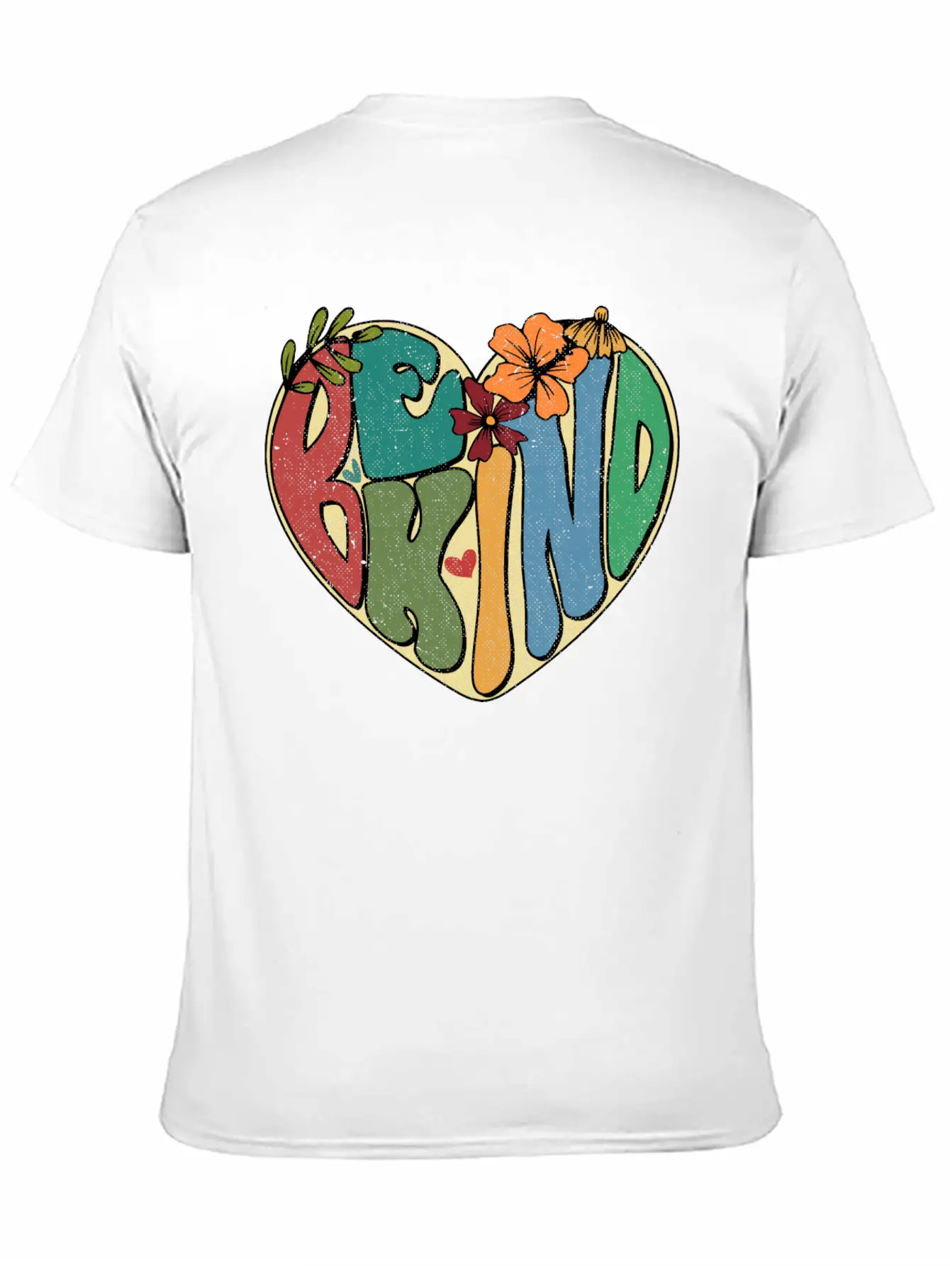 Be Kind Hippie Inspirational Kindness Autism Breathable Graphic T-Shirt – Perfect For Casual Days