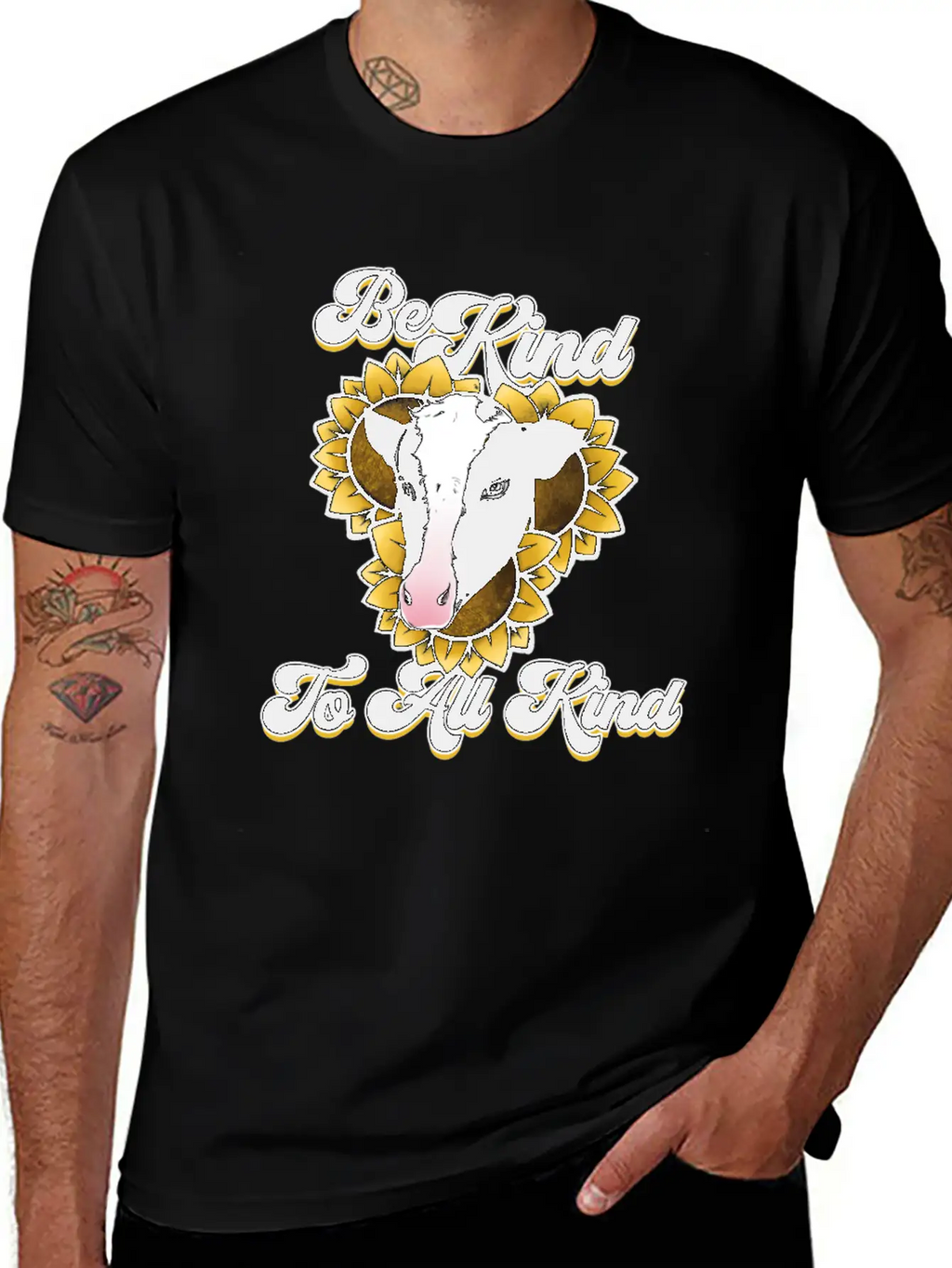 Be Kind To All Kind Relaxed Everyday Tee – Lightweight And Durable Cotton