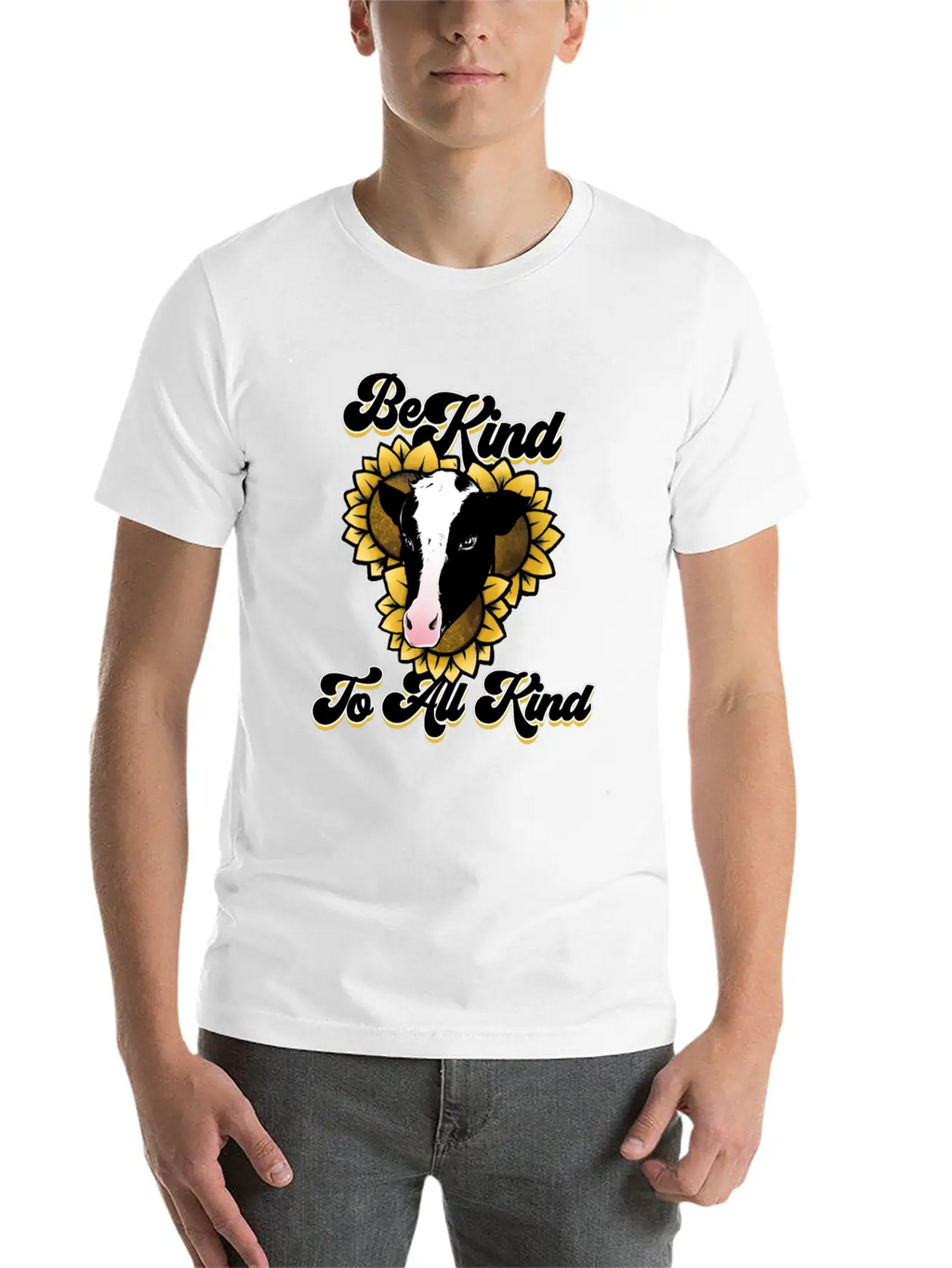 Be Kind To All Kind Relaxed Everyday Tee – Lightweight And Durable Cotton