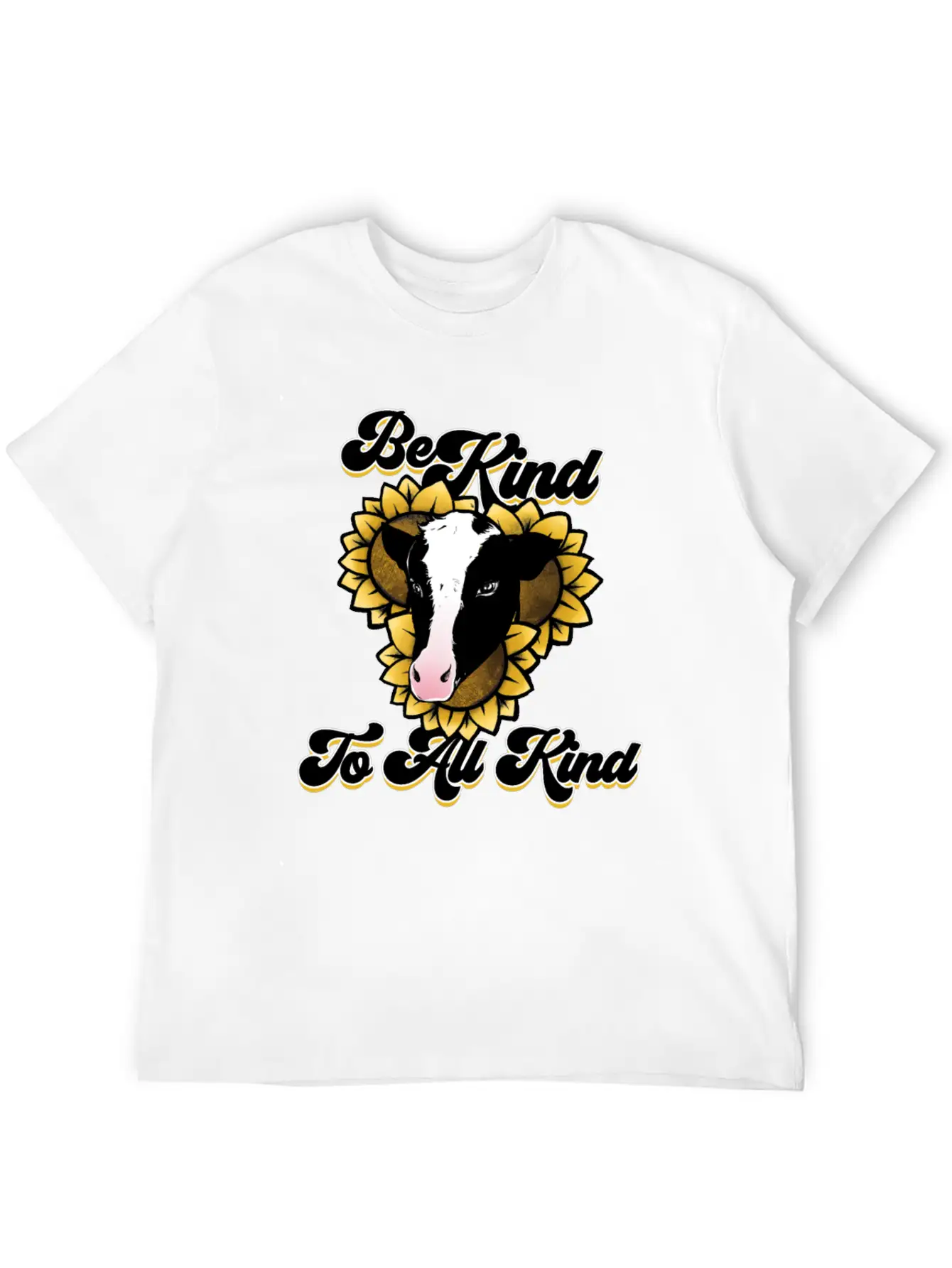 Be Kind To All Kind Relaxed Everyday Tee – Lightweight And Durable Cotton