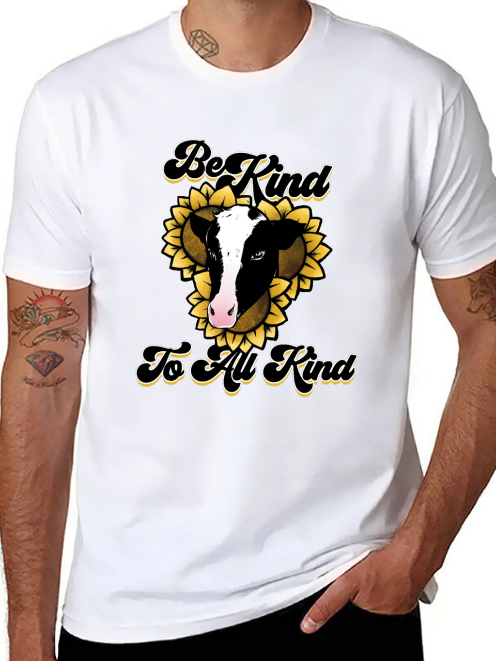 Be Kind To All Kind Relaxed Everyday Tee – Lightweight And Durable Cotton
