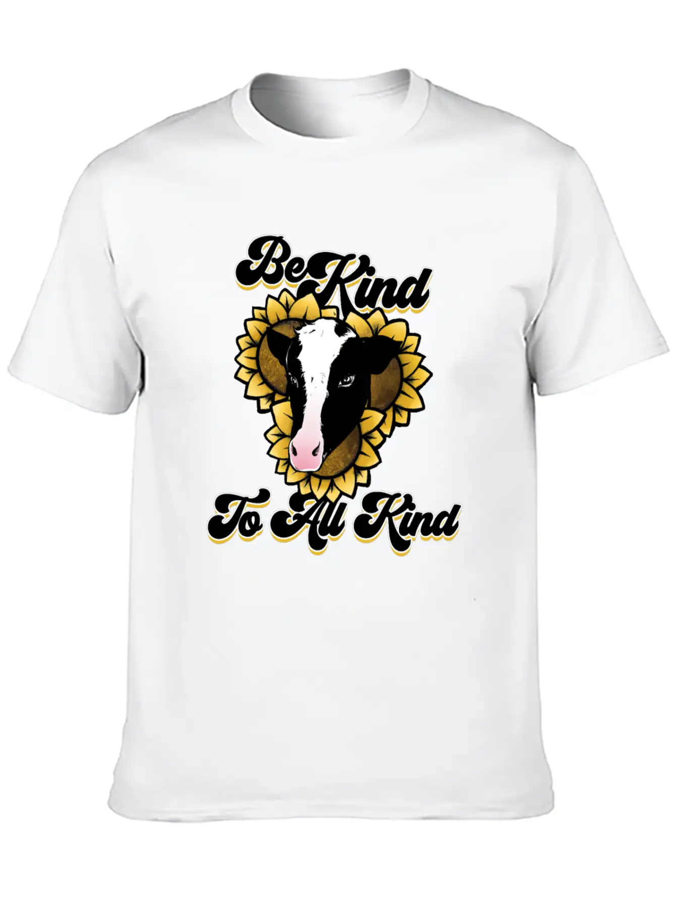 Be Kind To All Kind Relaxed Everyday Tee – Lightweight And Durable Cotton