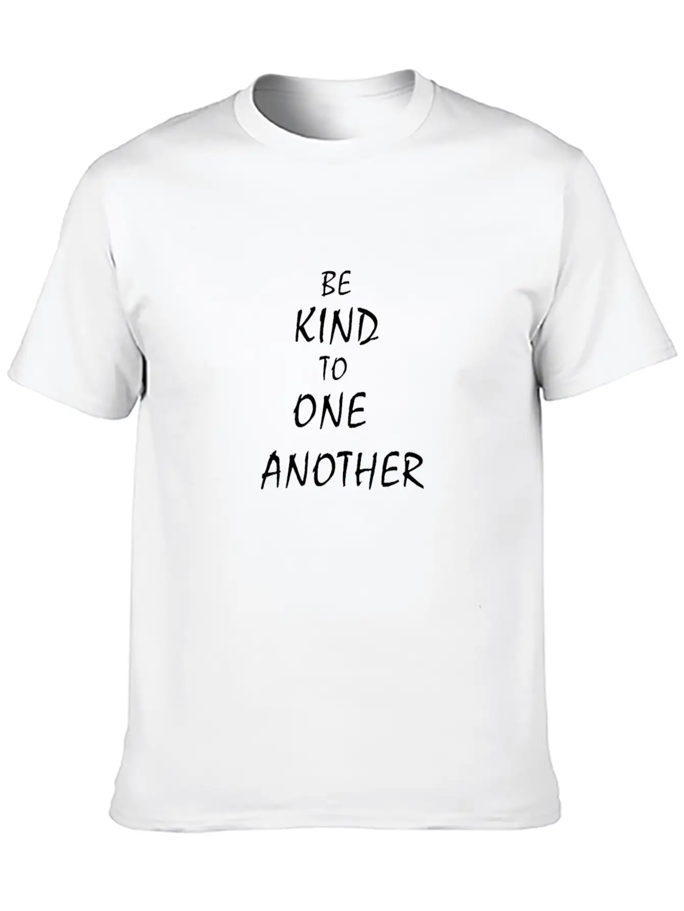 Be Kind To One Another T-shirt Kindness T-shirts Basic Graphic T-Shirt – Daily Comfort In Soft Cotton