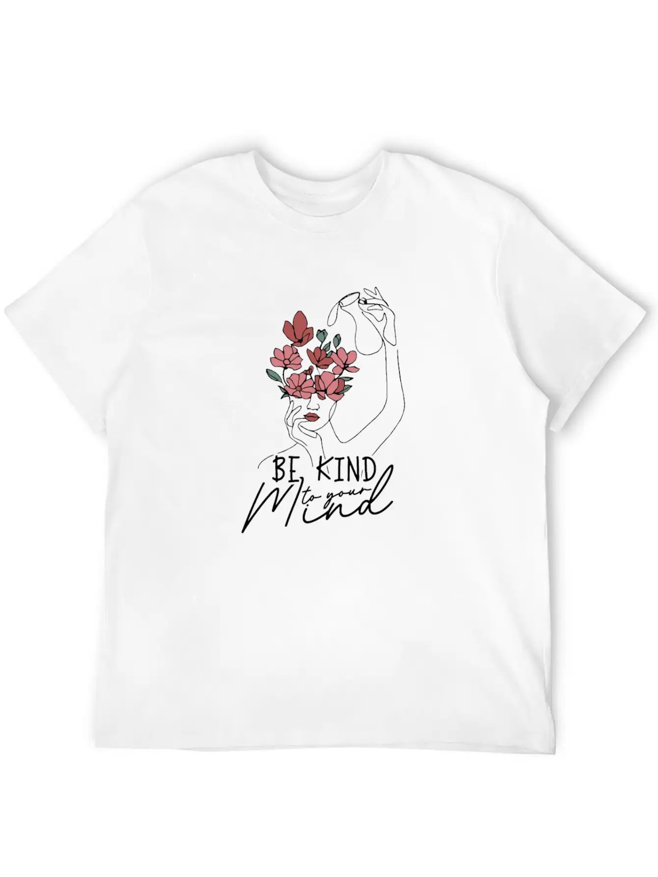 Be Kind To Your Mind - Mental Illness Essential Cotton Tee For Daily Outfits – Unisex Style