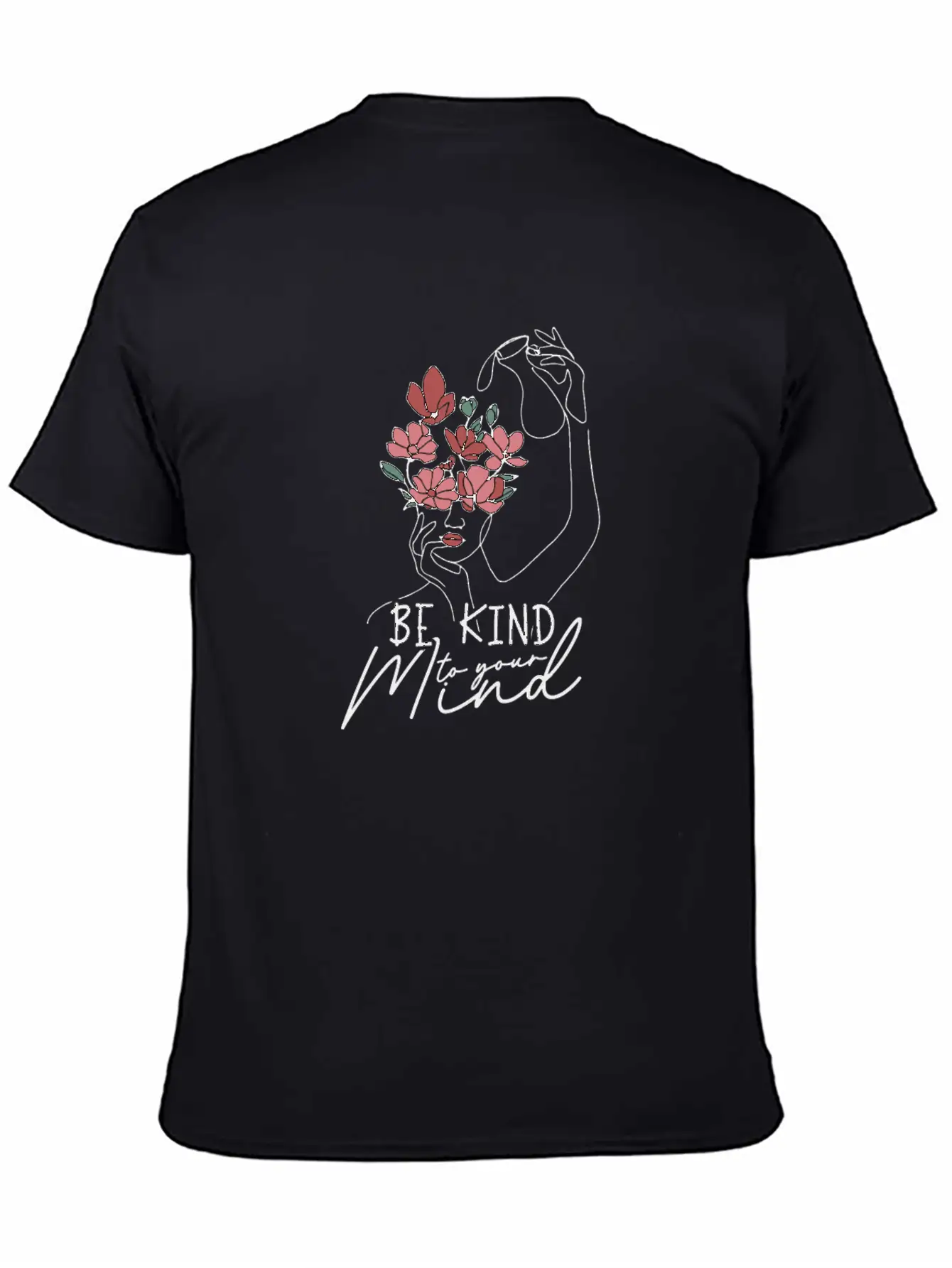 Be Kind To Your Mind - Mental Illness Essential Cotton Tee For Daily Outfits – Unisex Style