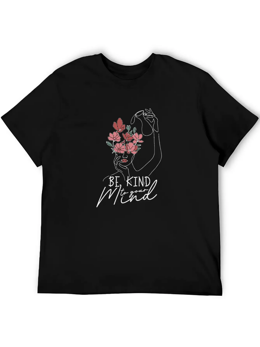Be Kind To Your Mind - Mental Illness Essential Cotton Tee For Daily Outfits – Unisex Style