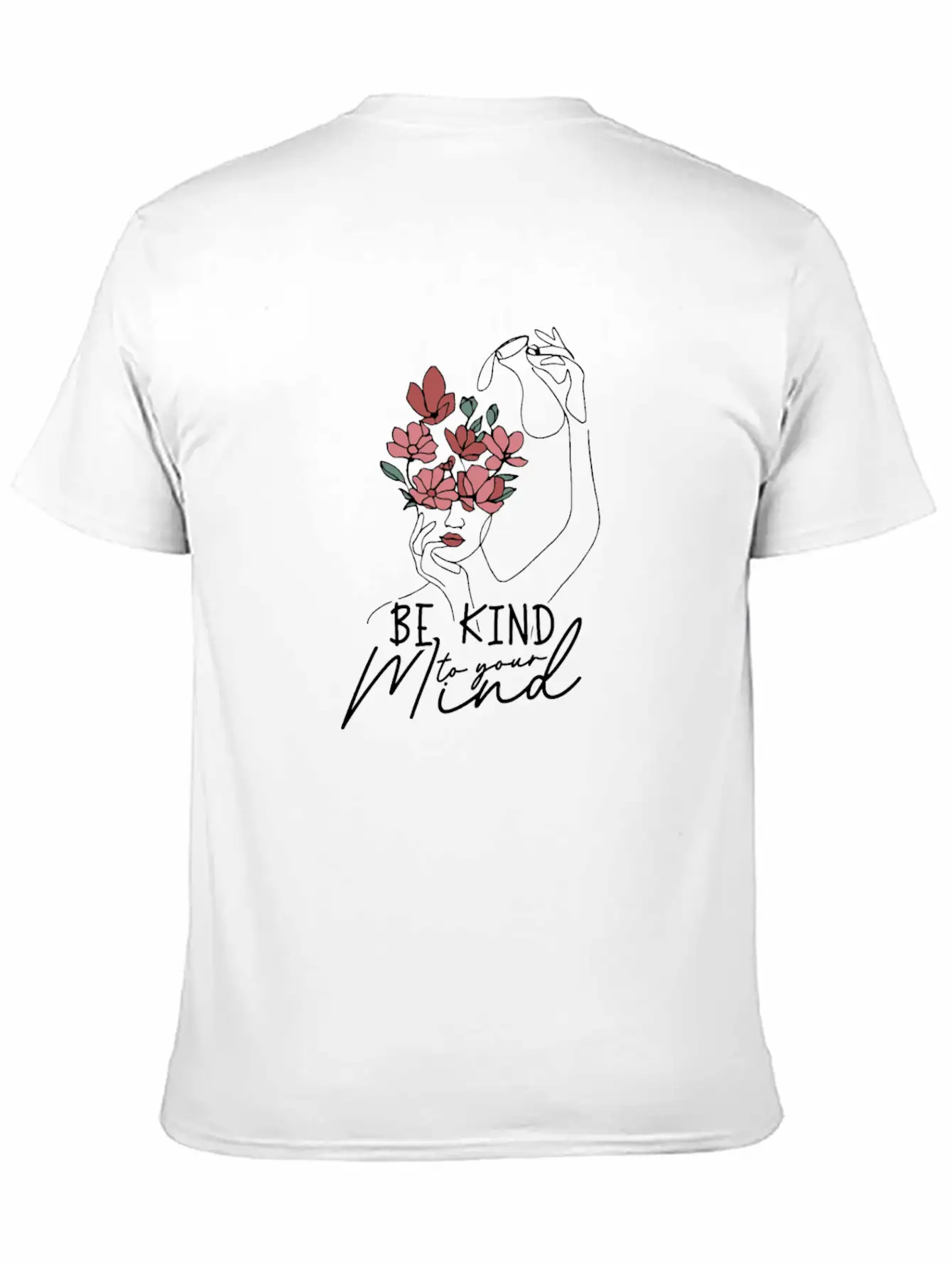 Be Kind To Your Mind - Mental Illness Essential Cotton Tee For Daily Outfits – Unisex Style