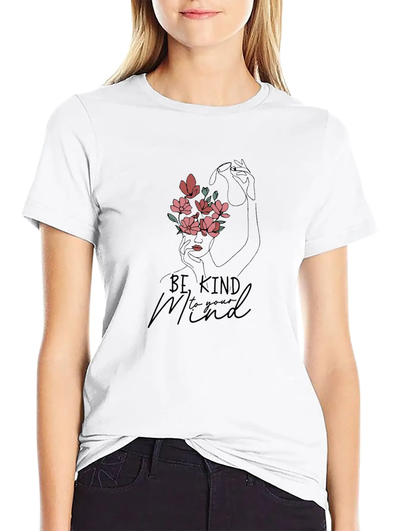 Be Kind To Your Mind - Mental Illness Essential Cotton Tee For Daily Outfits – Unisex Style