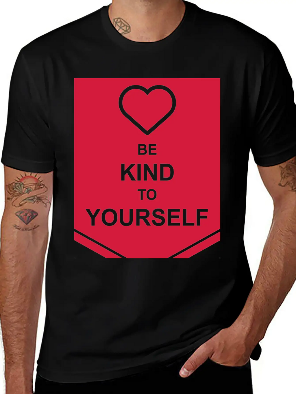 Be Kind To Yourself Breathable Soft Cotton T-Shirt – Timeless Casual Look