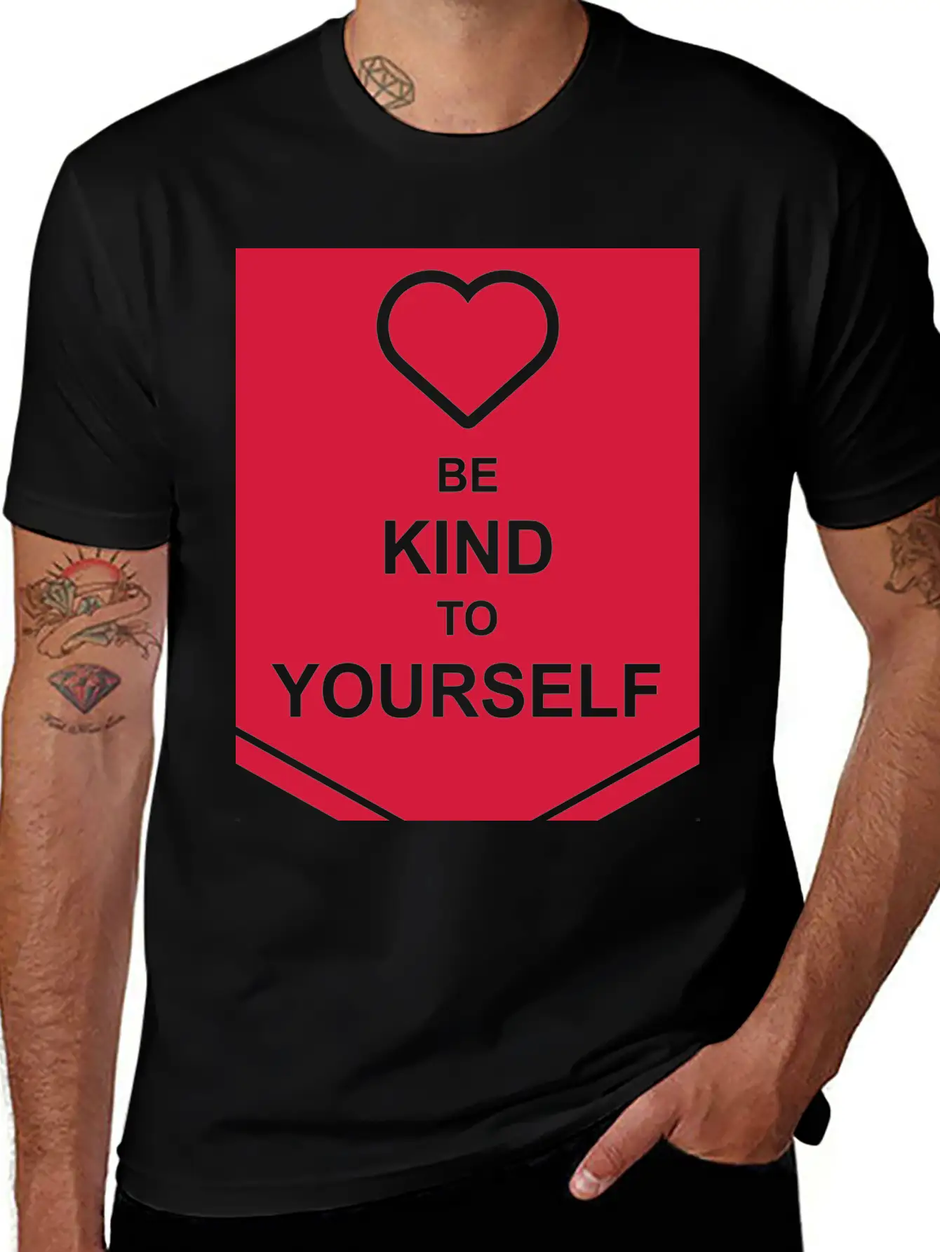 Be Kind To Yourself Breathable Soft Cotton T-Shirt – Timeless Casual Look