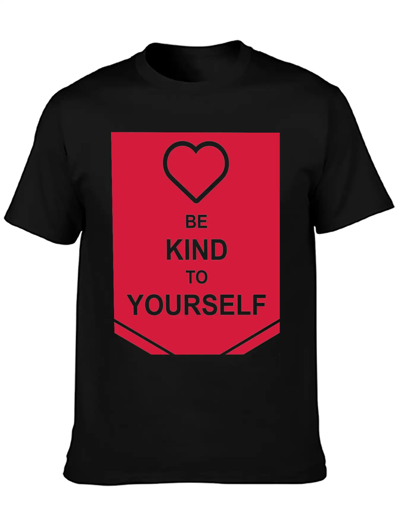 Be Kind To Yourself Breathable Soft Cotton T-Shirt – Timeless Casual Look