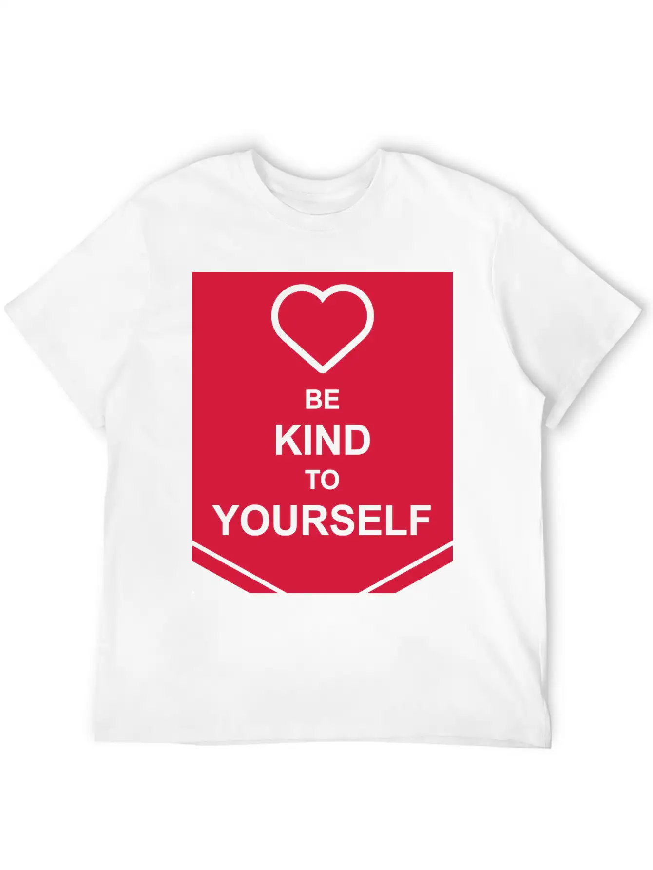 Be Kind To Yourself Breathable Soft Cotton T-Shirt – Timeless Casual Look