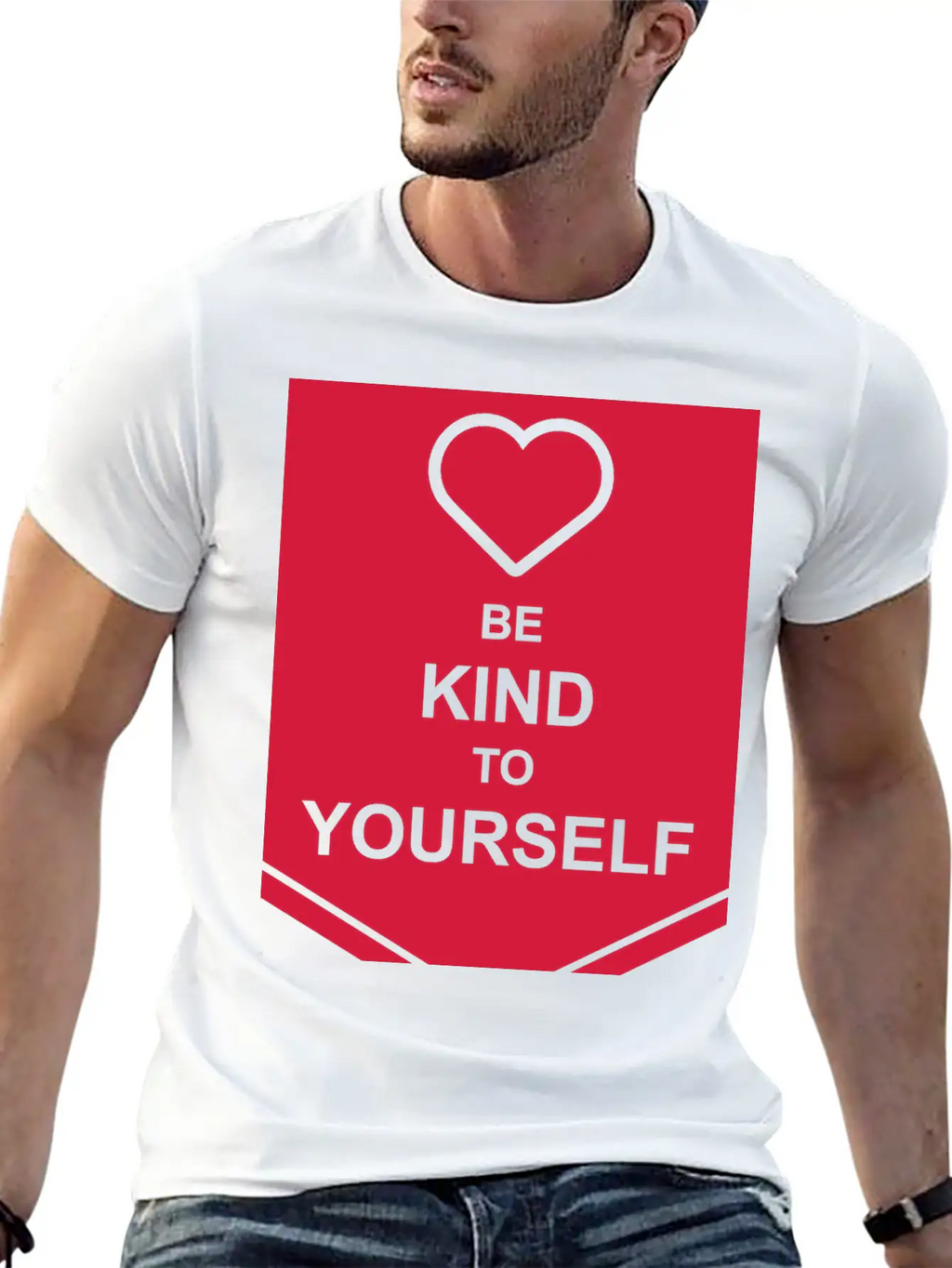Be Kind To Yourself Breathable Soft Cotton T-Shirt – Timeless Casual Look