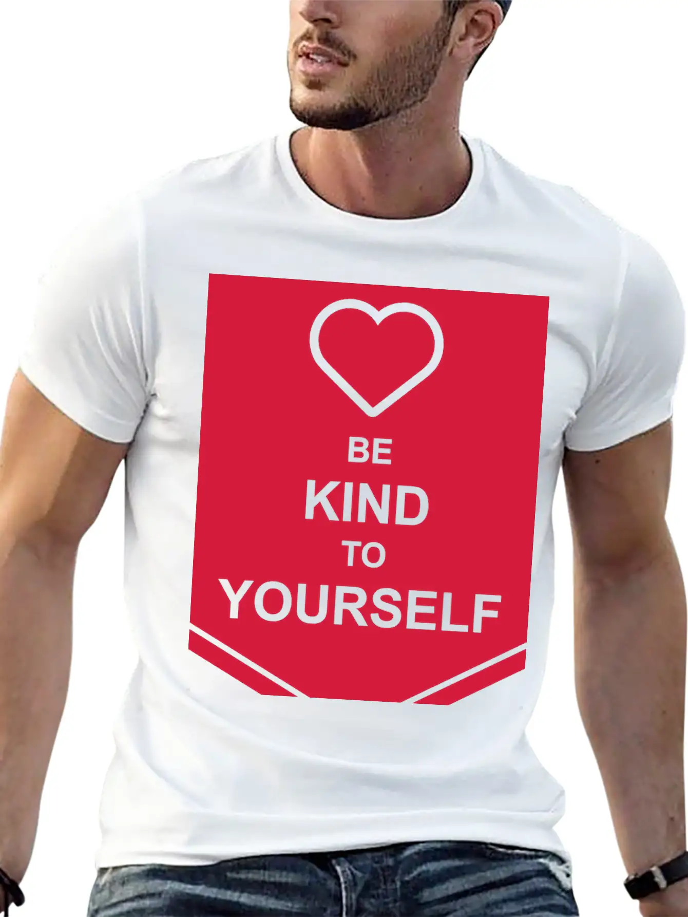 Be Kind To Yourself Breathable Soft Cotton T-Shirt – Timeless Casual Look