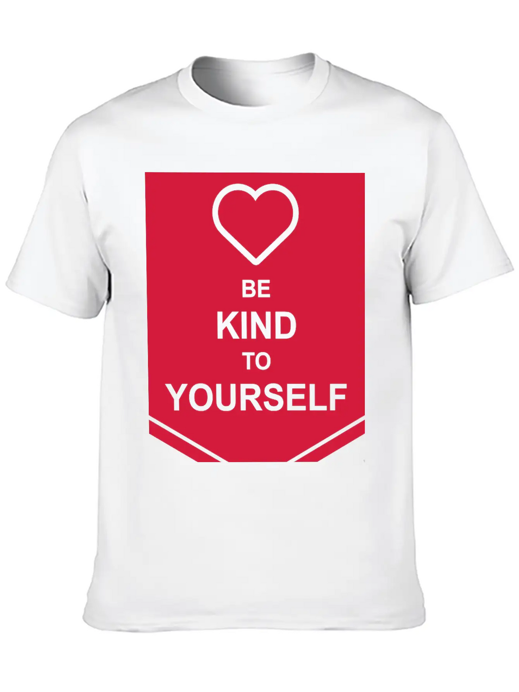 Be Kind To Yourself Breathable Soft Cotton T-Shirt – Timeless Casual Look