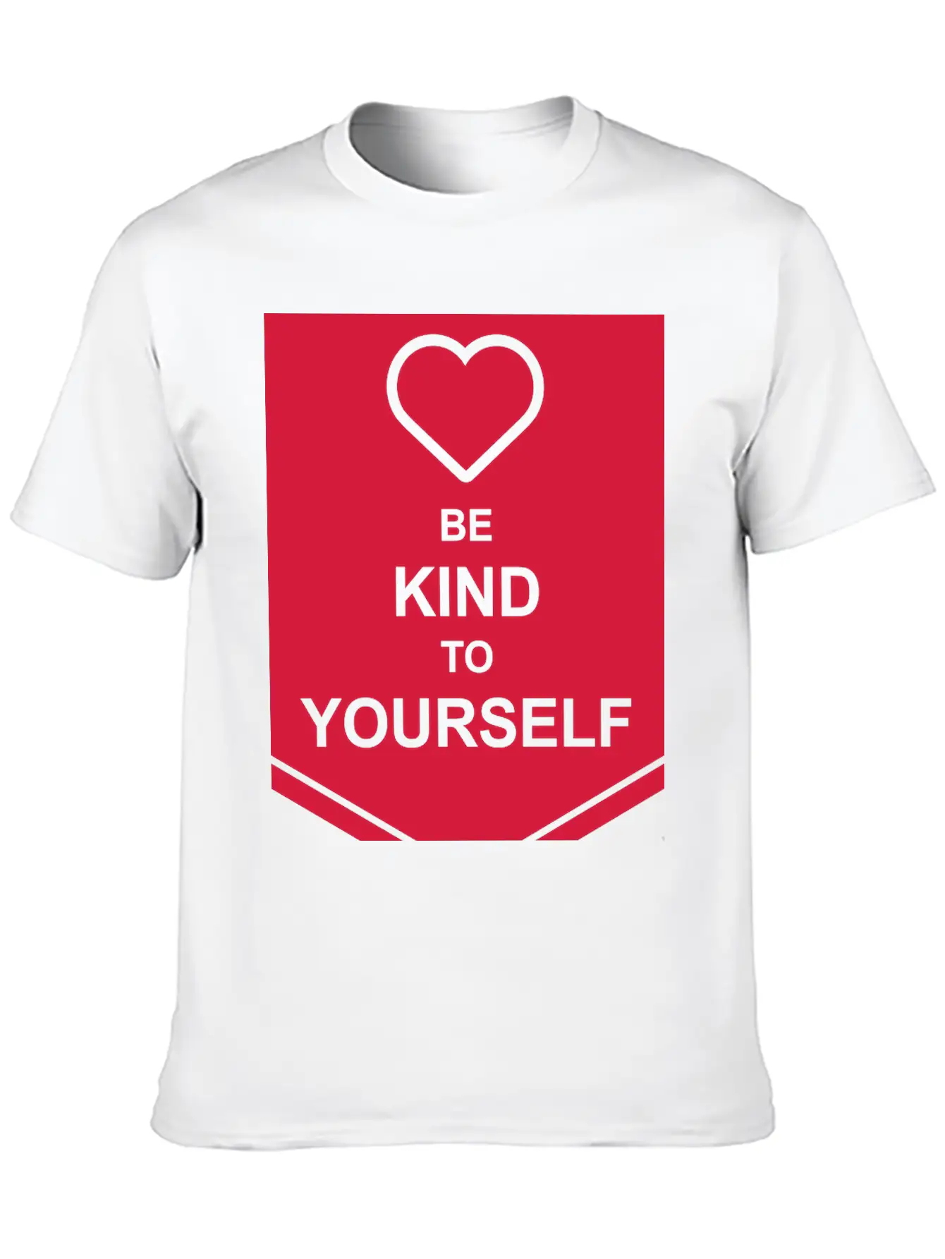 Be Kind To Yourself Breathable Soft Cotton T-Shirt – Timeless Casual Look