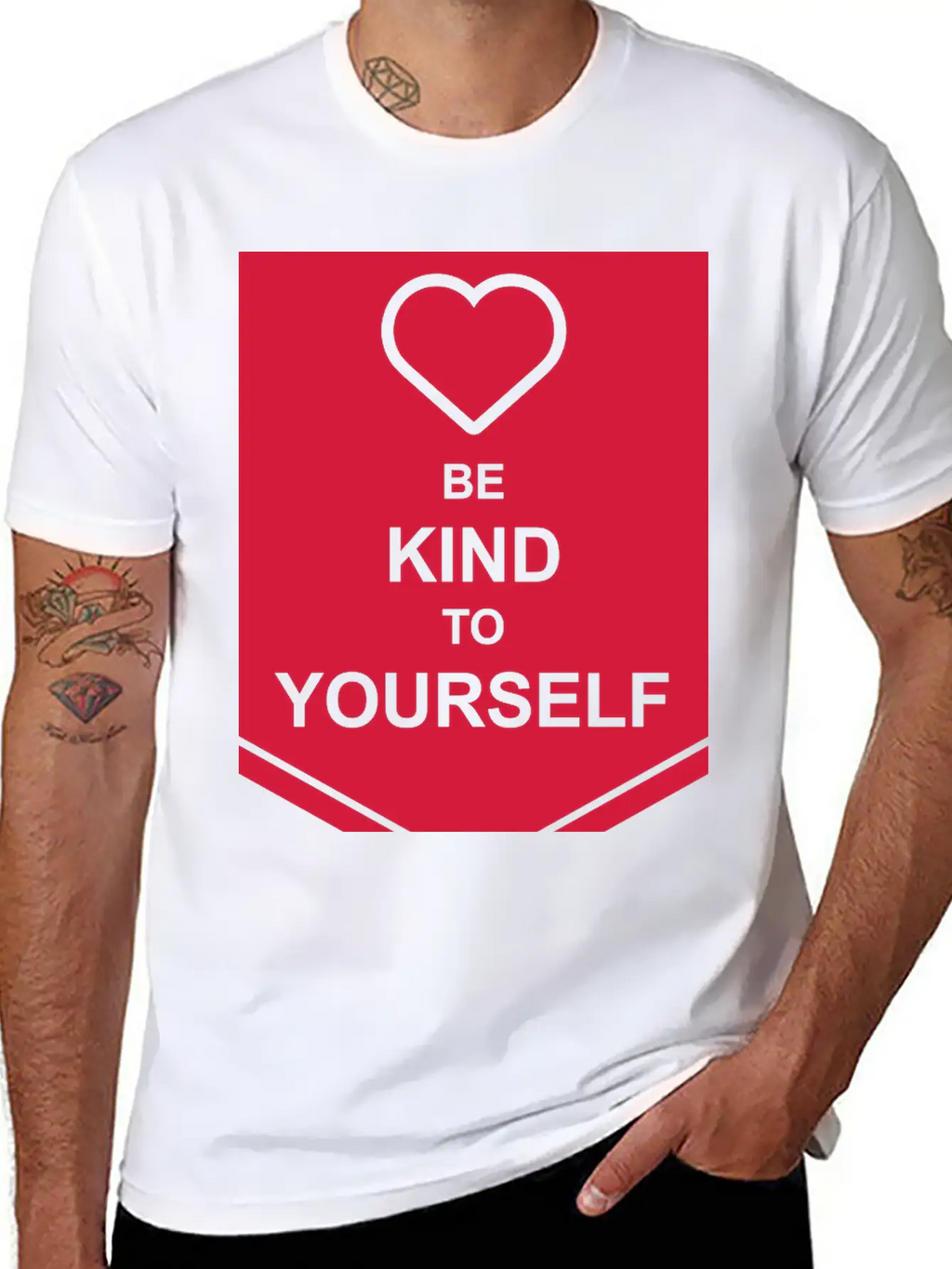 Be Kind To Yourself Breathable Soft Cotton T-Shirt – Timeless Casual Look