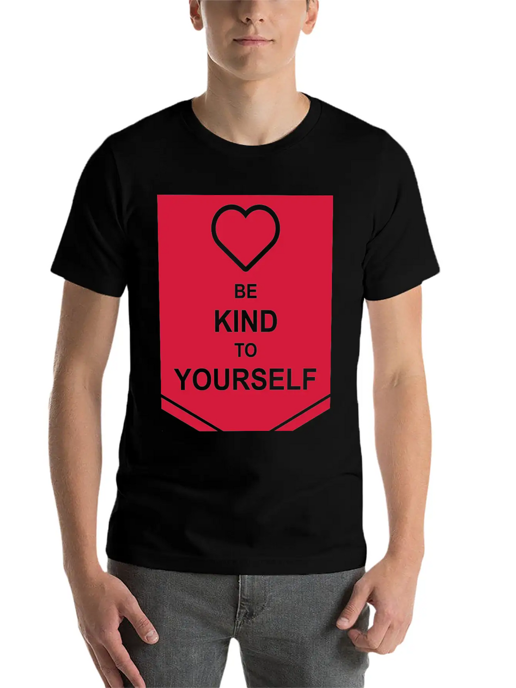 Be Kind To Yourself Breathable Soft Cotton T-Shirt – Timeless Casual Look