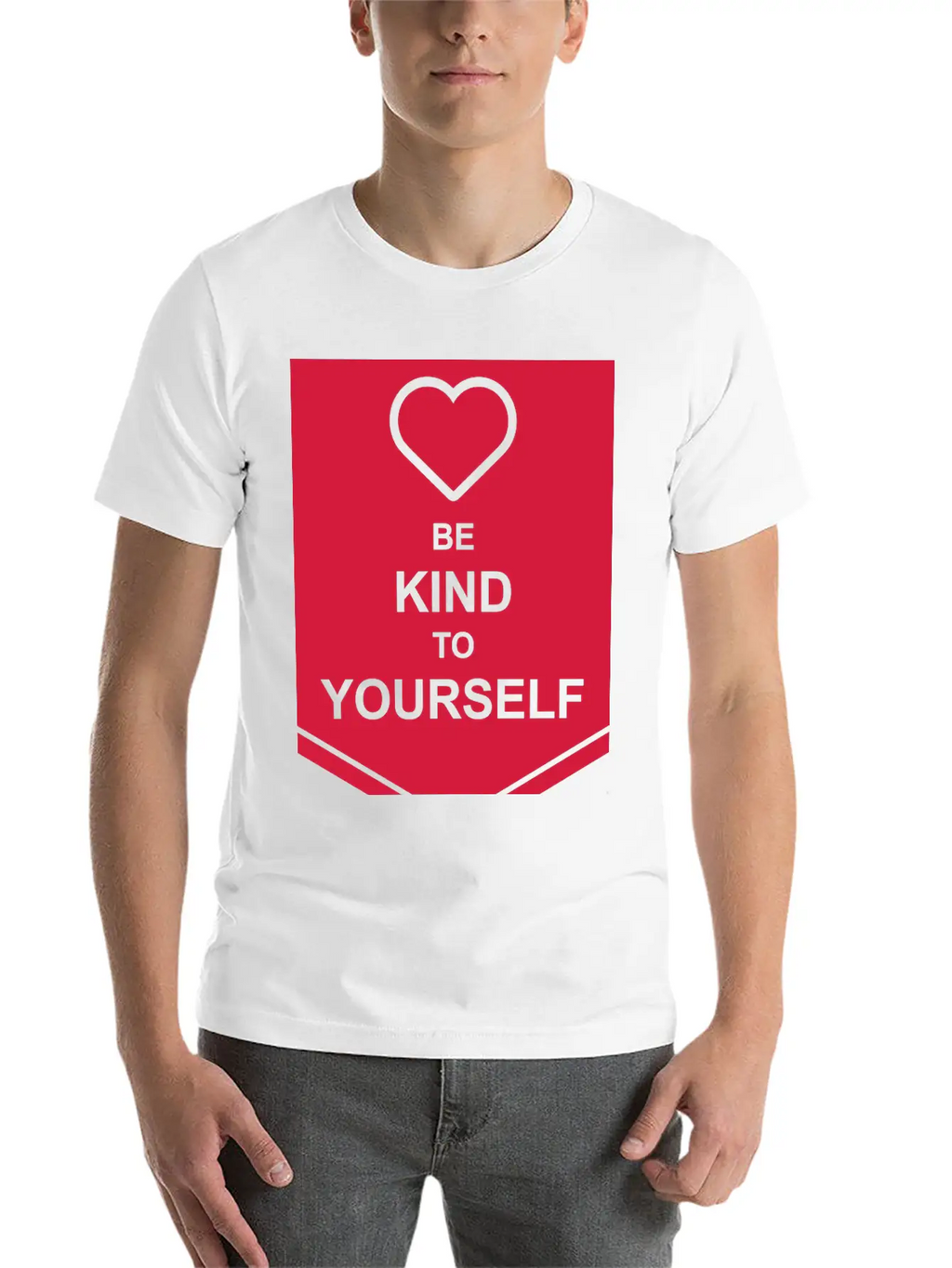 Be Kind To Yourself Breathable Soft Cotton T-Shirt – Timeless Casual Look