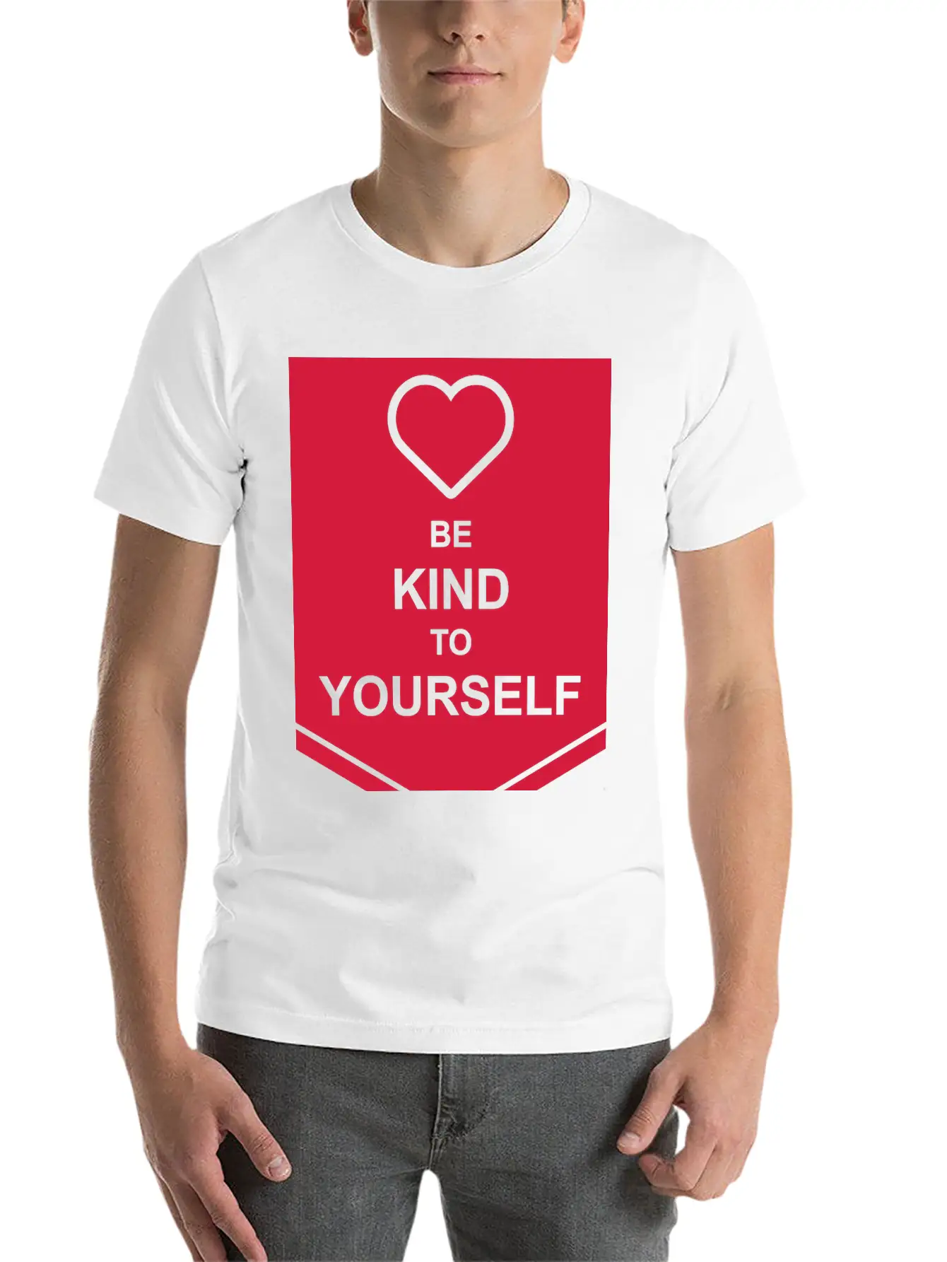 Be Kind To Yourself Breathable Soft Cotton T-Shirt – Timeless Casual Look