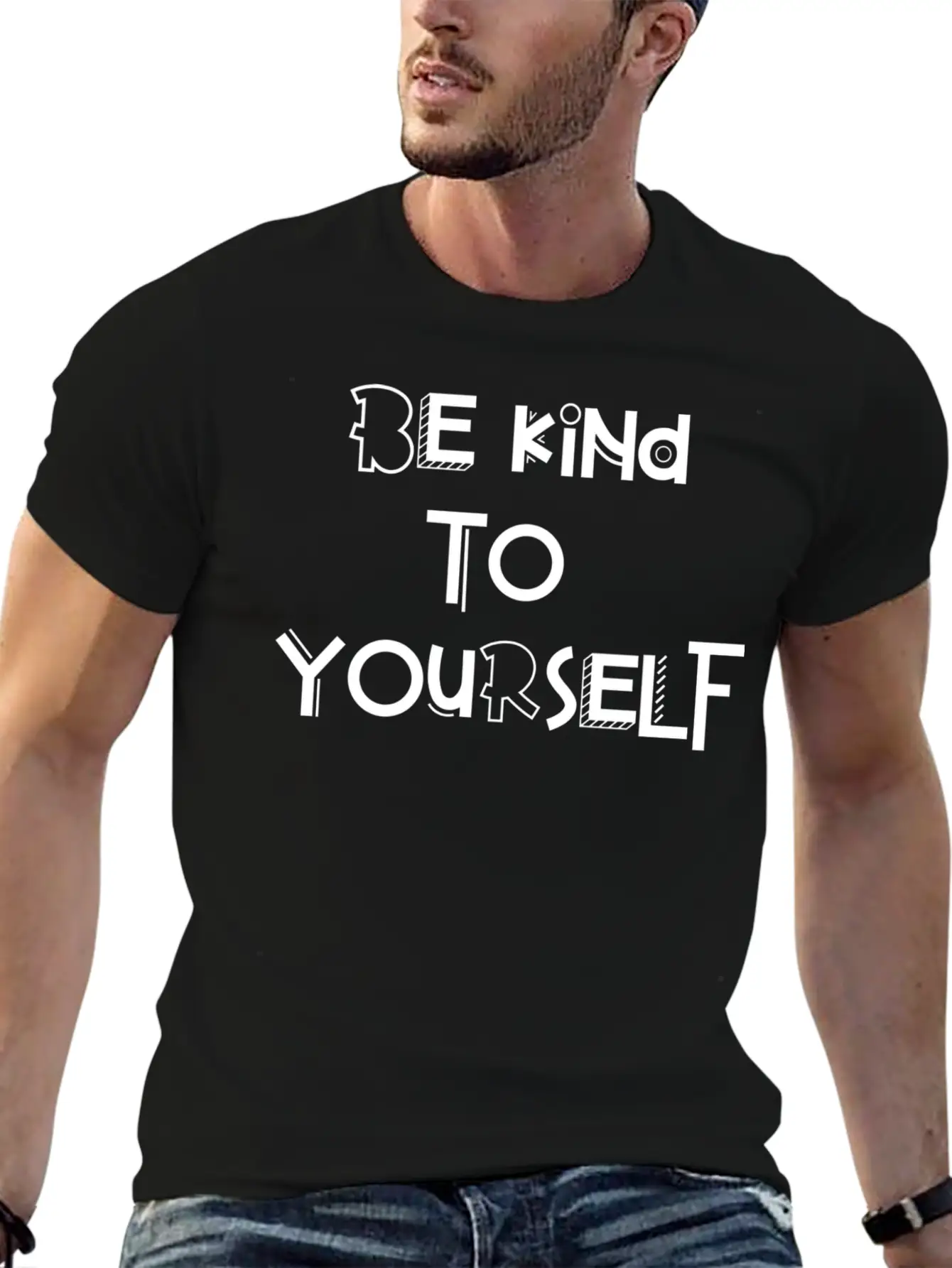 Be Kind To Yourself Timeless Short Sleeve Tee – Comfy And Minimalist Design