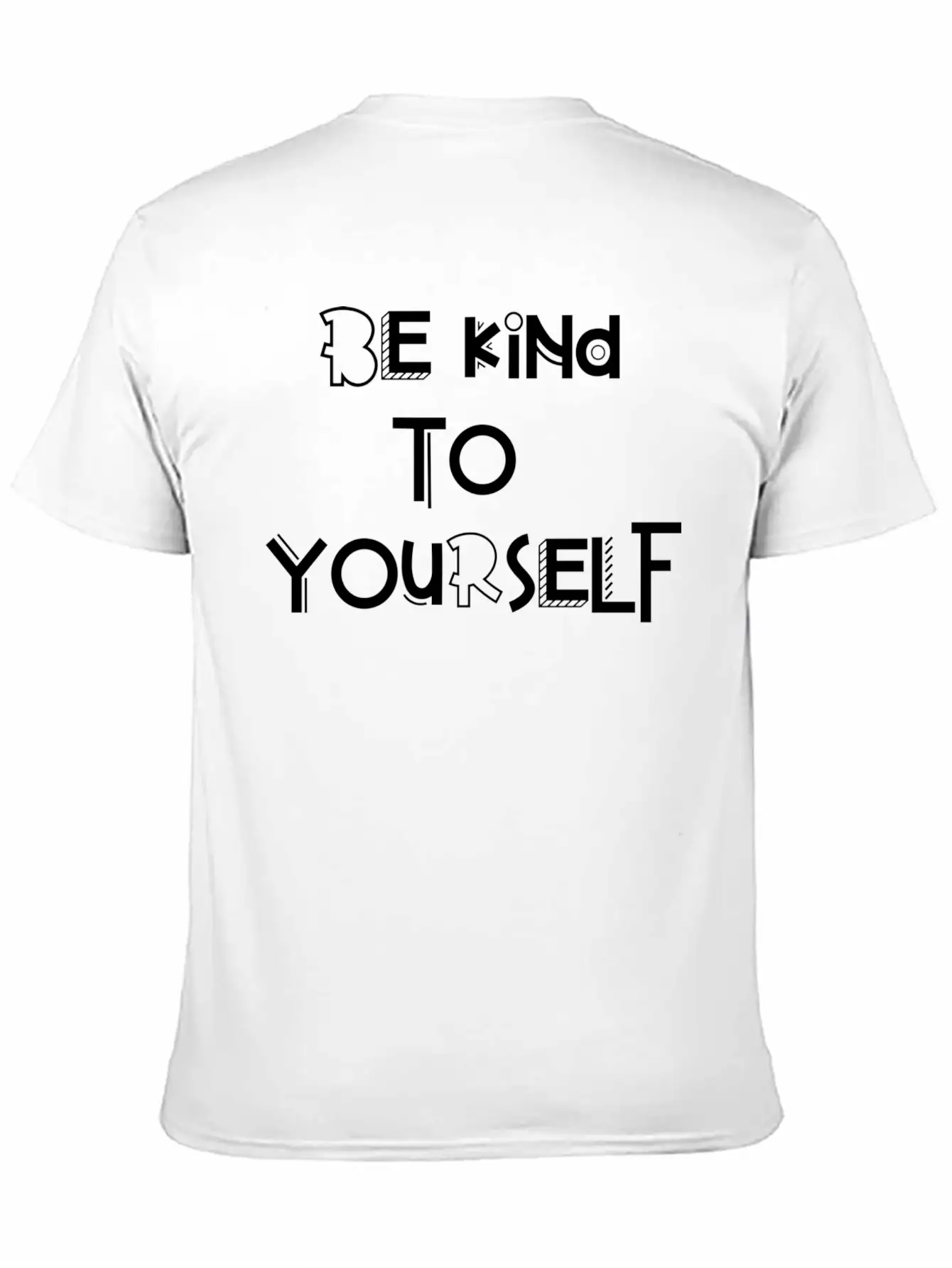 Be Kind To Yourself Timeless Short Sleeve Tee – Comfy And Minimalist Design
