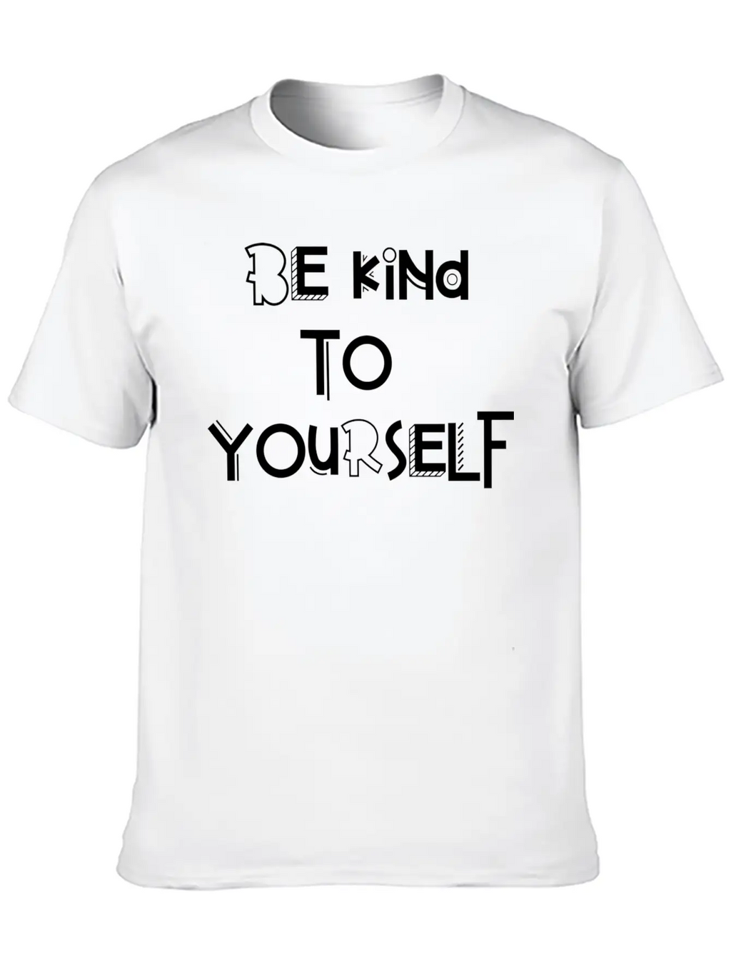 Be Kind To Yourself Timeless Short Sleeve Tee – Comfy And Minimalist Design