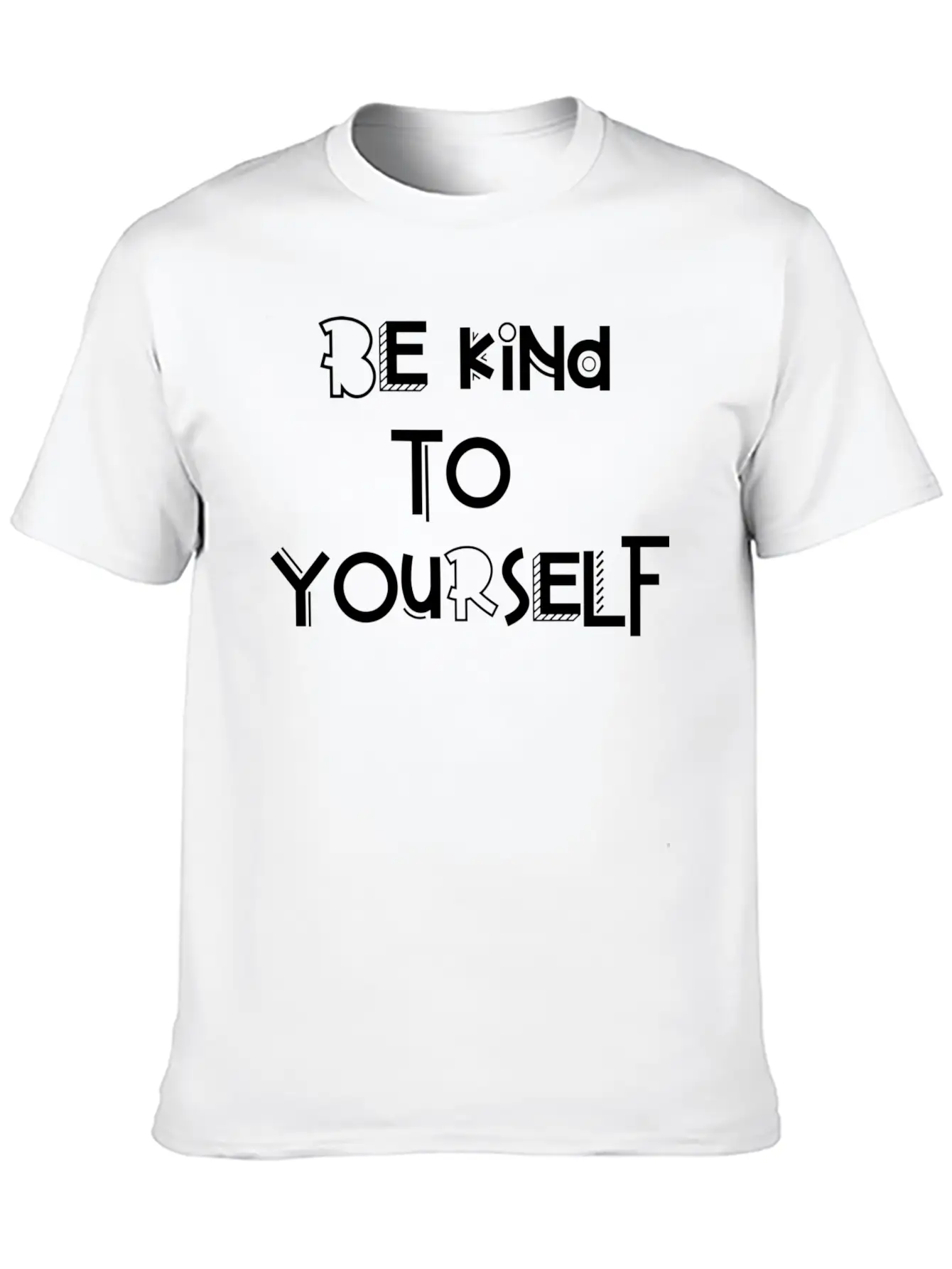 Be Kind To Yourself Timeless Short Sleeve Tee – Comfy And Minimalist Design