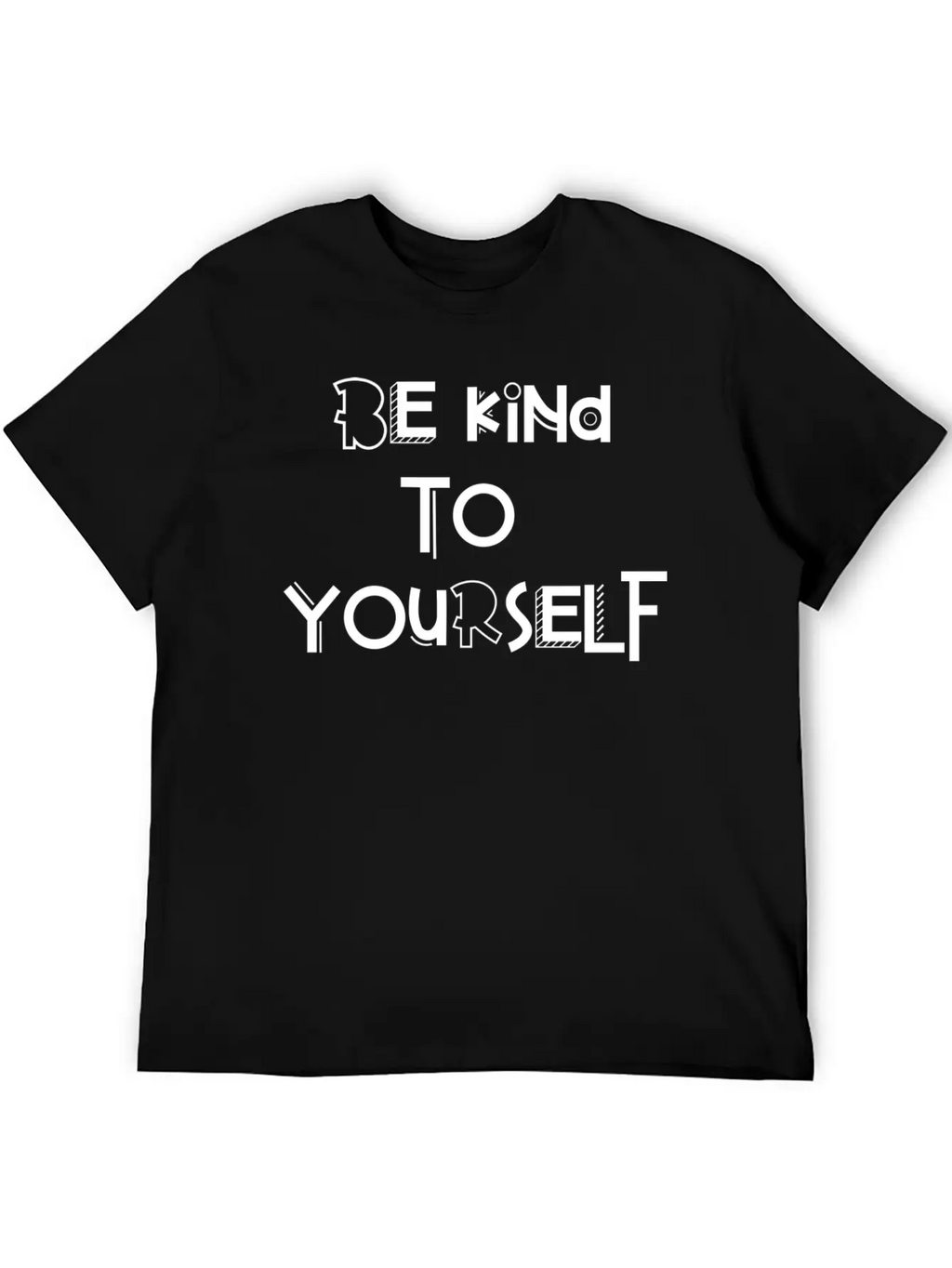 Be Kind To Yourself Timeless Short Sleeve Tee – Comfy And Minimalist Design