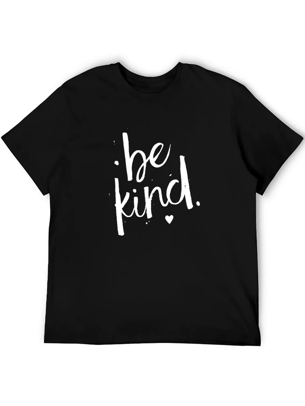 Be Kind White - Be Kind Stylish Everyday T-Shirt – Unisex Basic Cotton Tee