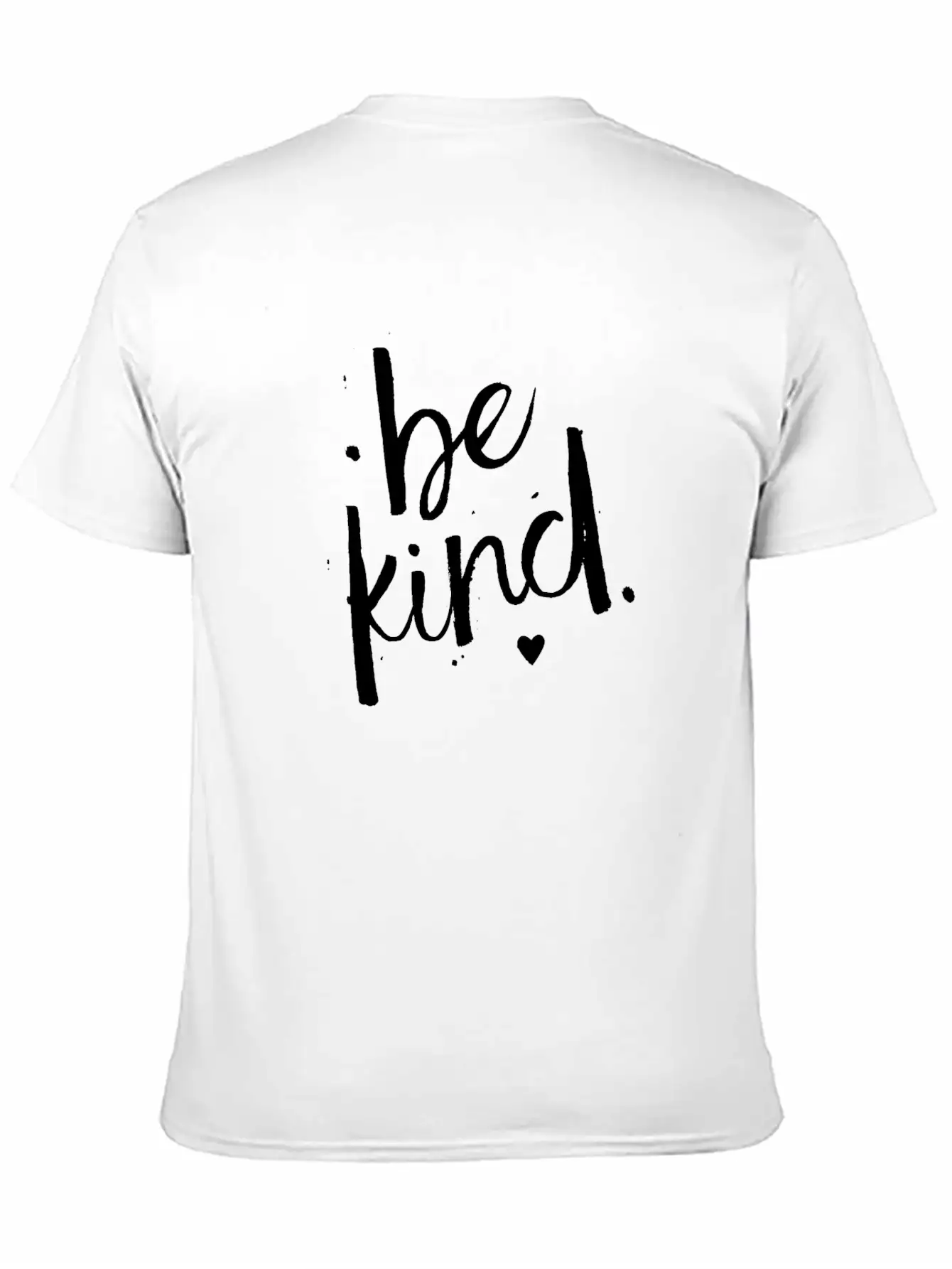 Be Kind White - Be Kind Stylish Everyday T-Shirt – Unisex Basic Cotton Tee