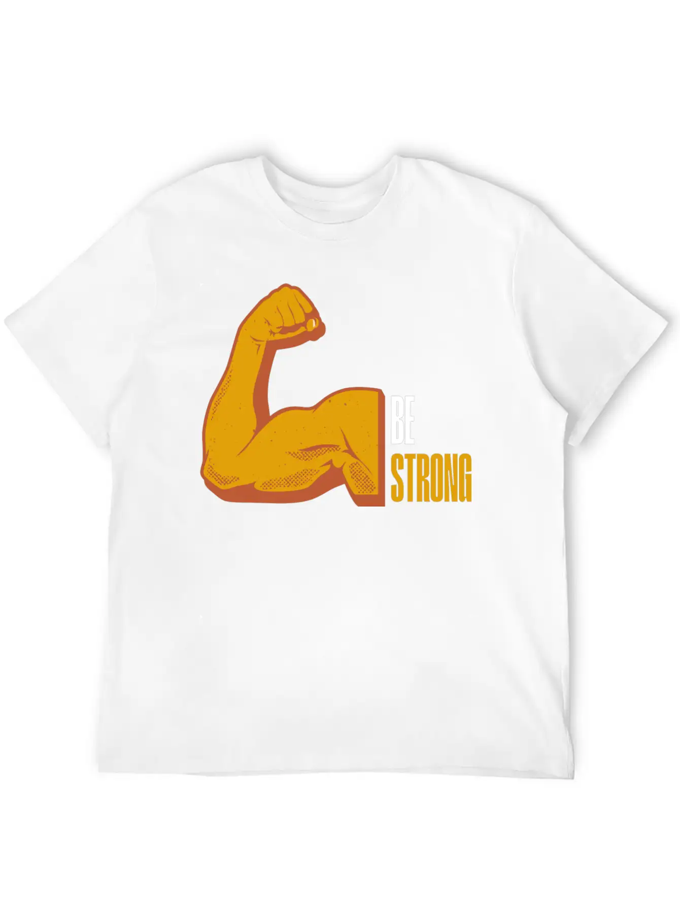 Be Strong Breathable Graphic T-Shirt – Perfect For Casual Days
