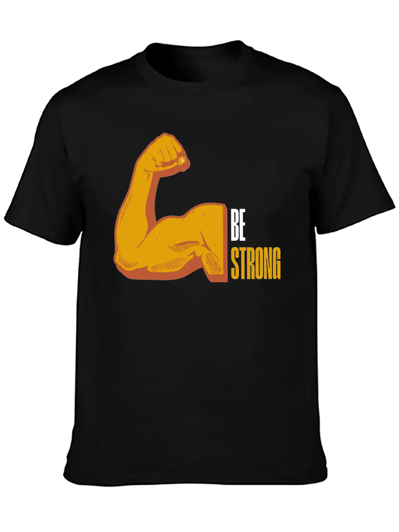 Be Strong Breathable Graphic T-Shirt – Perfect For Casual Days