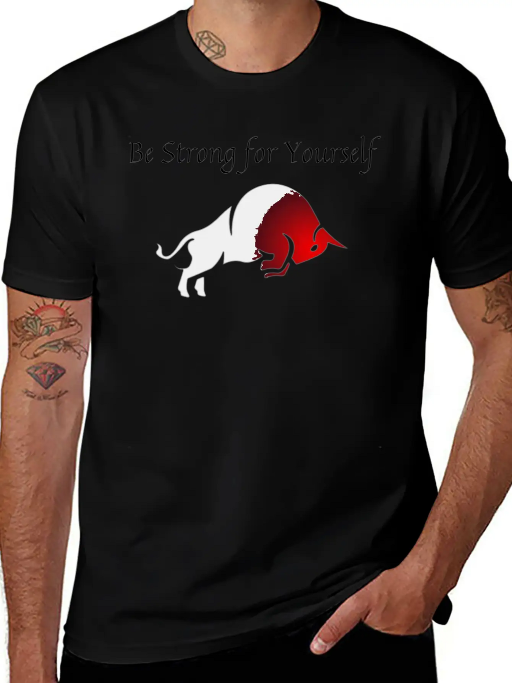 Be Strong For Yourself Stylish Everyday T-Shirt – Unisex Basic Cotton Tee