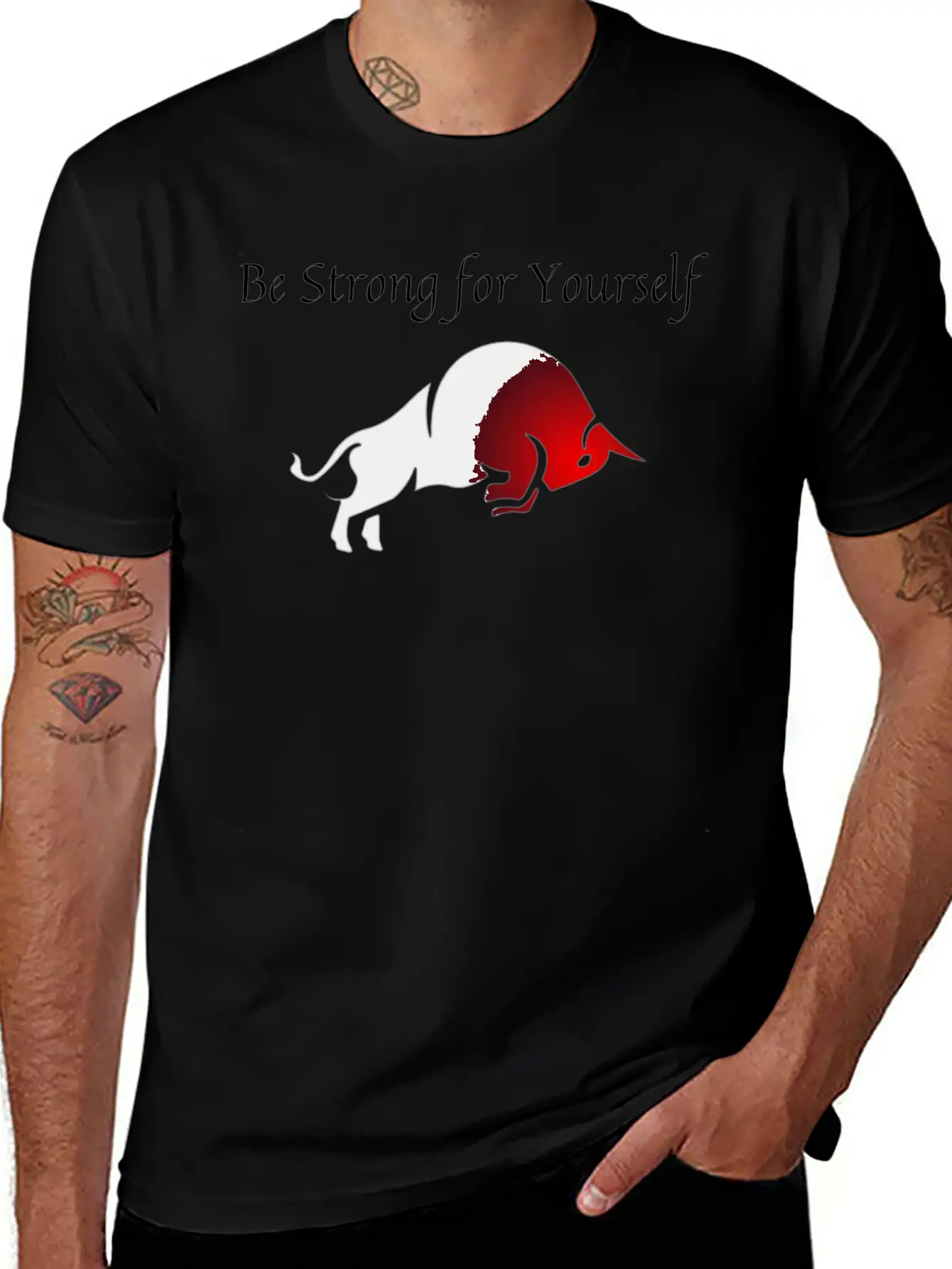 Be Strong For Yourself Stylish Everyday T-Shirt – Unisex Basic Cotton Tee