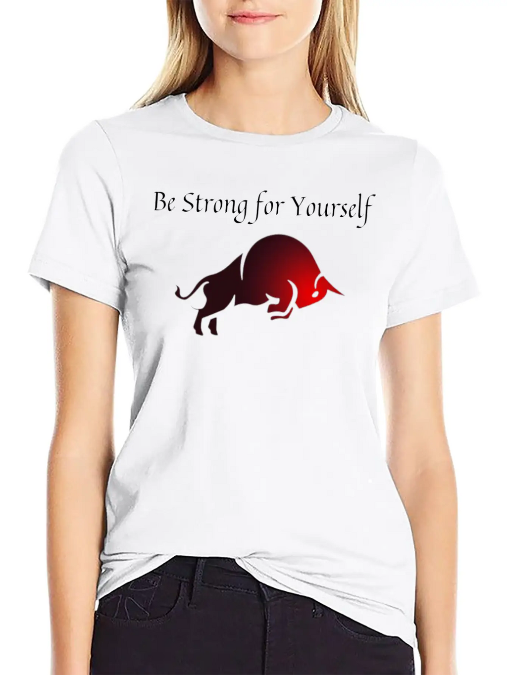 Be Strong For Yourself Stylish Everyday T-Shirt – Unisex Basic Cotton Tee