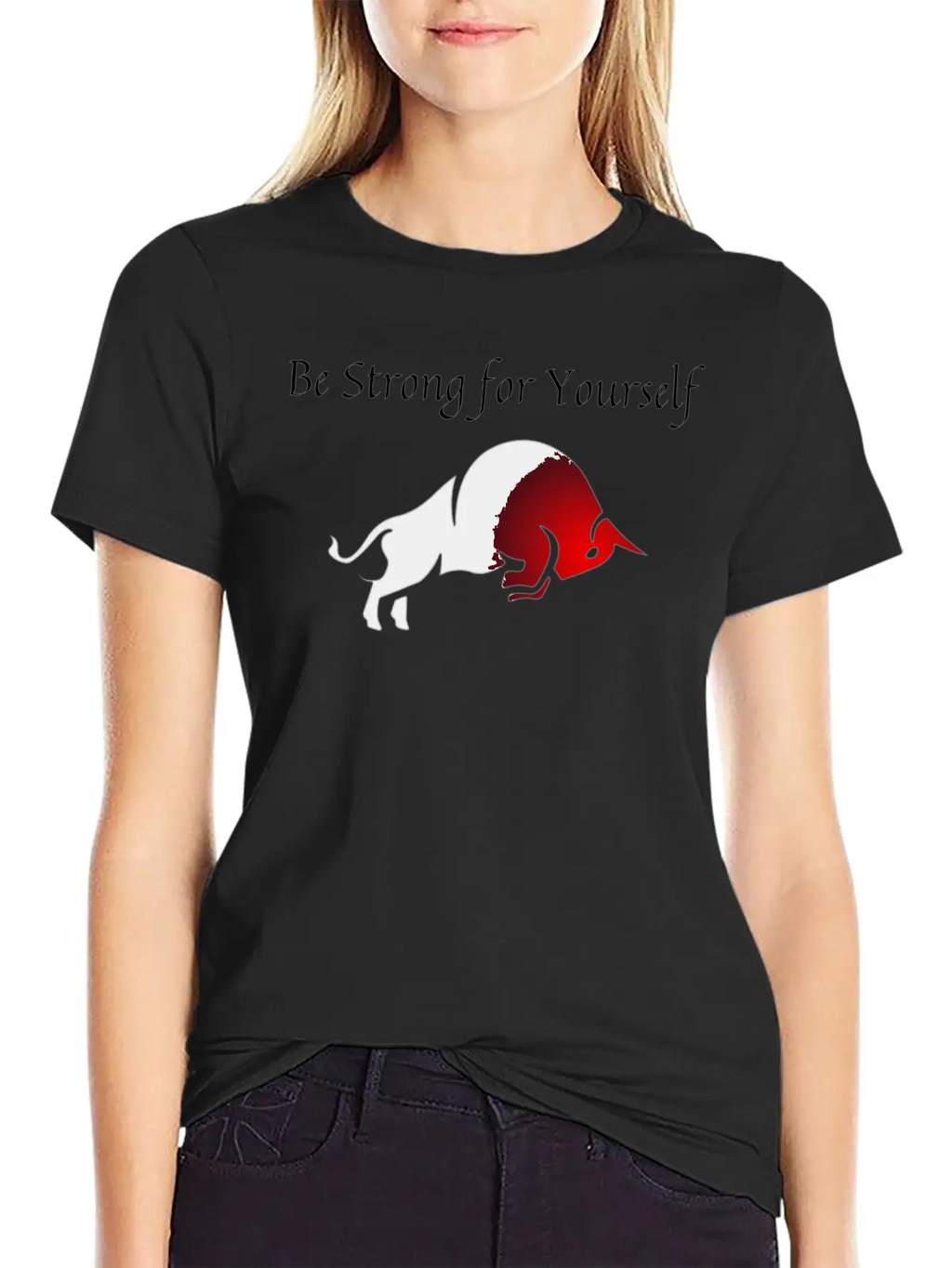 Be Strong For Yourself Stylish Everyday T-Shirt – Unisex Basic Cotton Tee