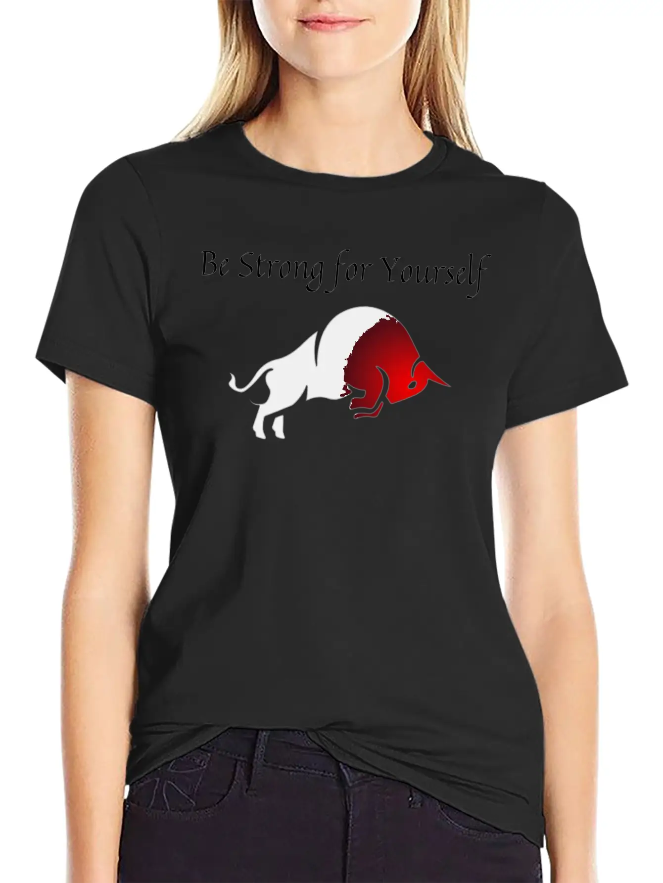 Be Strong For Yourself Stylish Everyday T-Shirt – Unisex Basic Cotton Tee